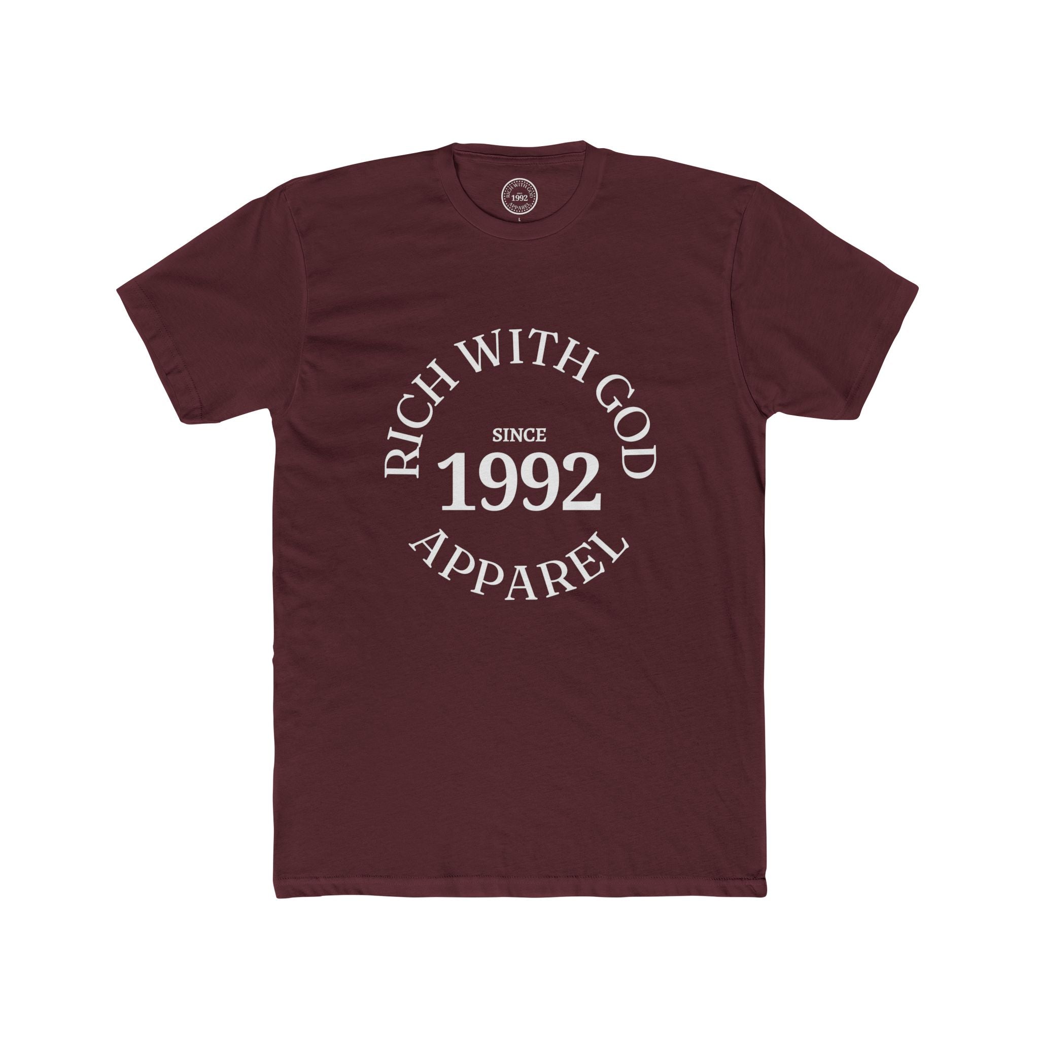Rich With God Original Crew Tee — God Provides Edition