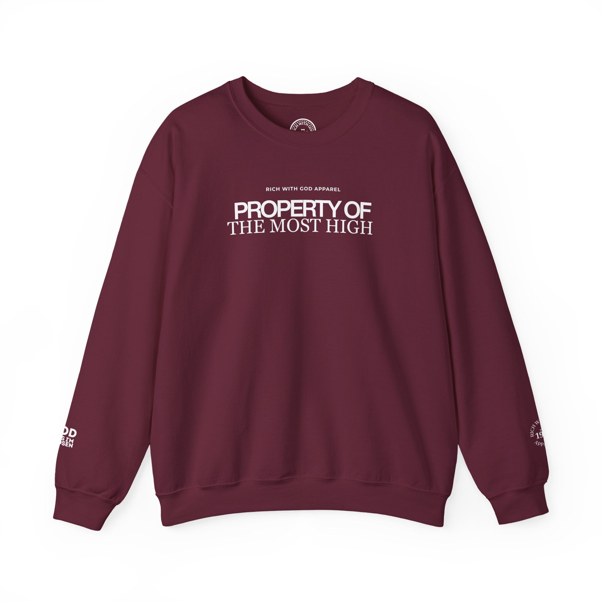 Property of the Most High Crewneck Sweatshirt