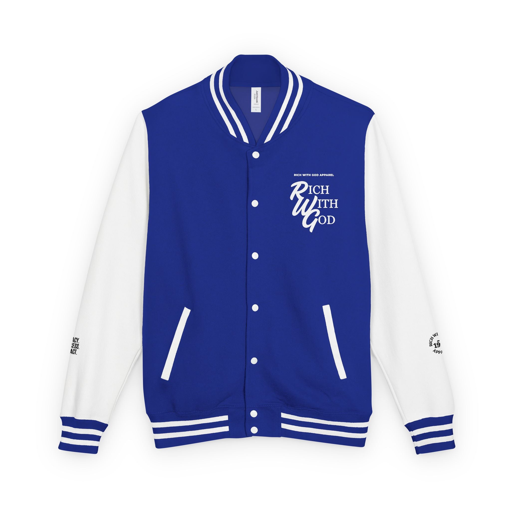 RWG - Rich With God Varsity Letterman Jacket