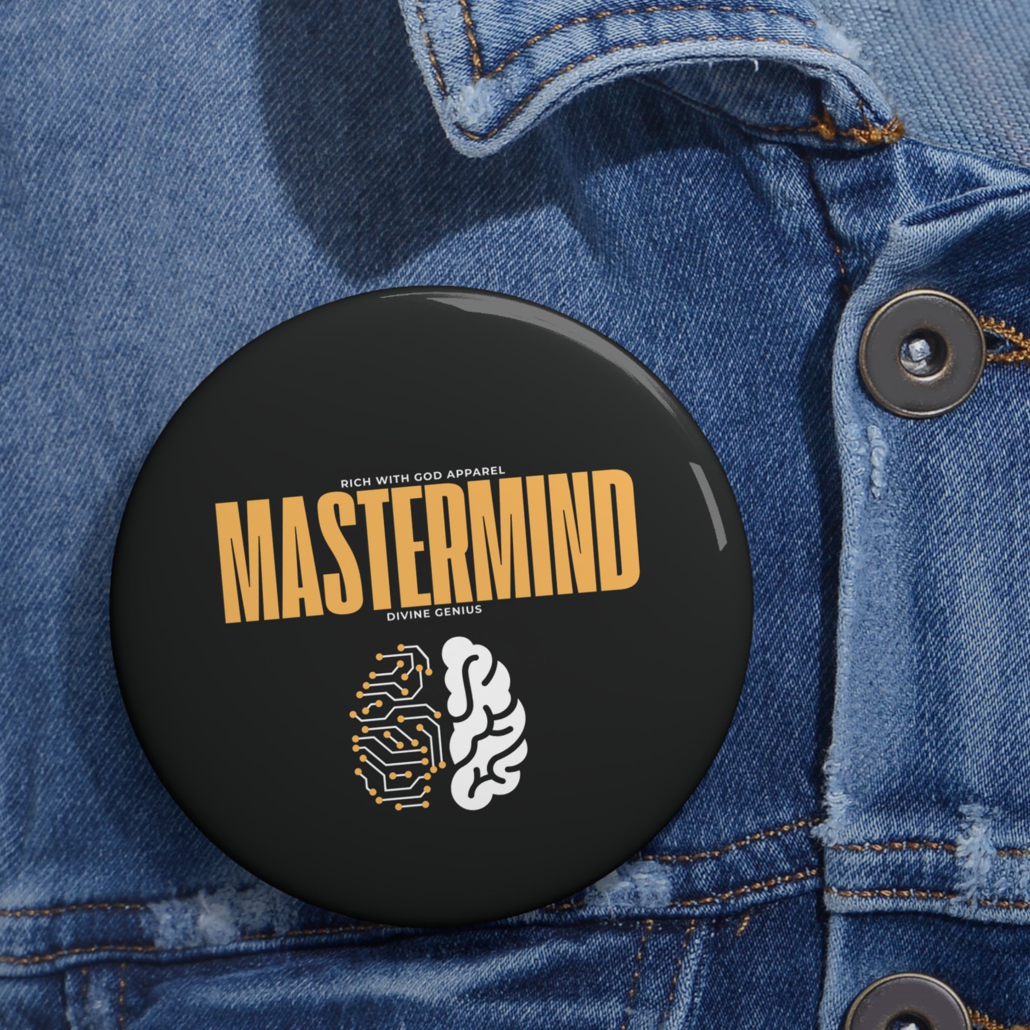 "Mastermind” Pin Button