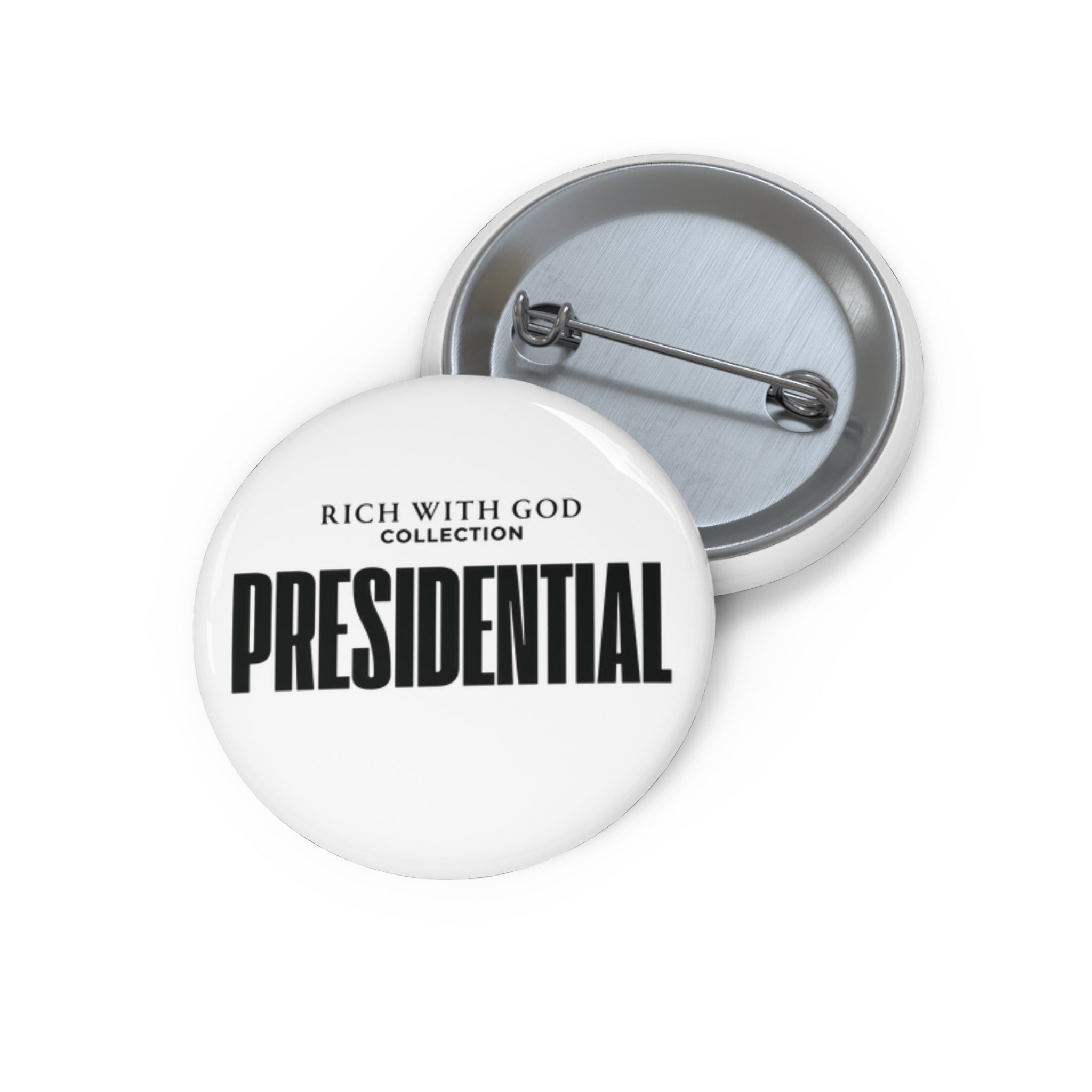 "Presidential" Pin Button