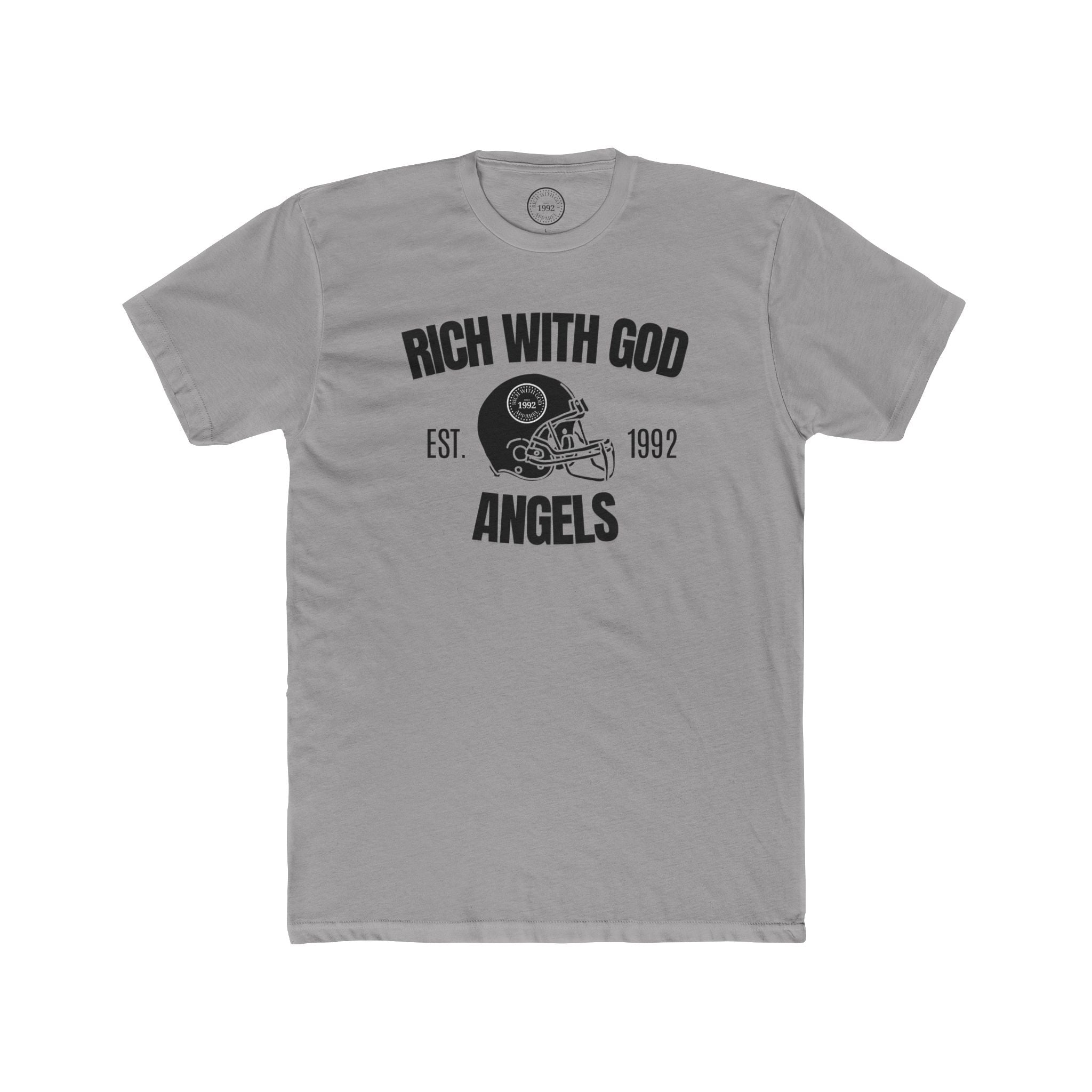 Rich With God Angels Crew Tee