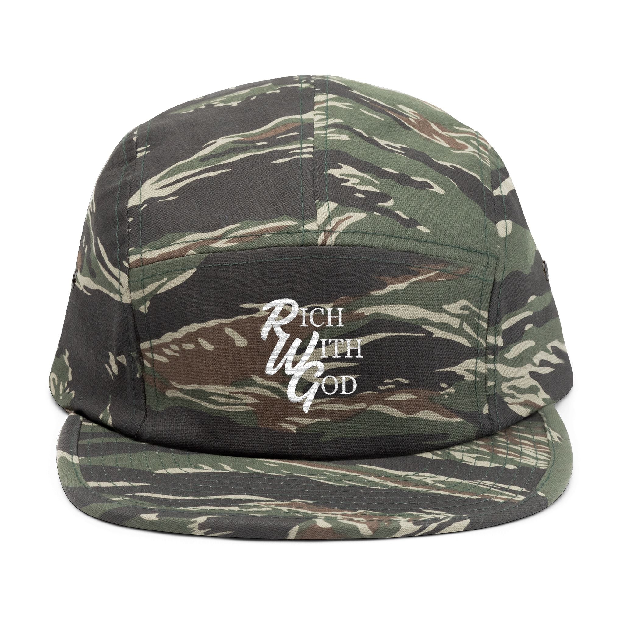 RWG – Rich With God Panel Cap (Embroidery)