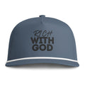 Rich With God Sunwashed Rope Cap