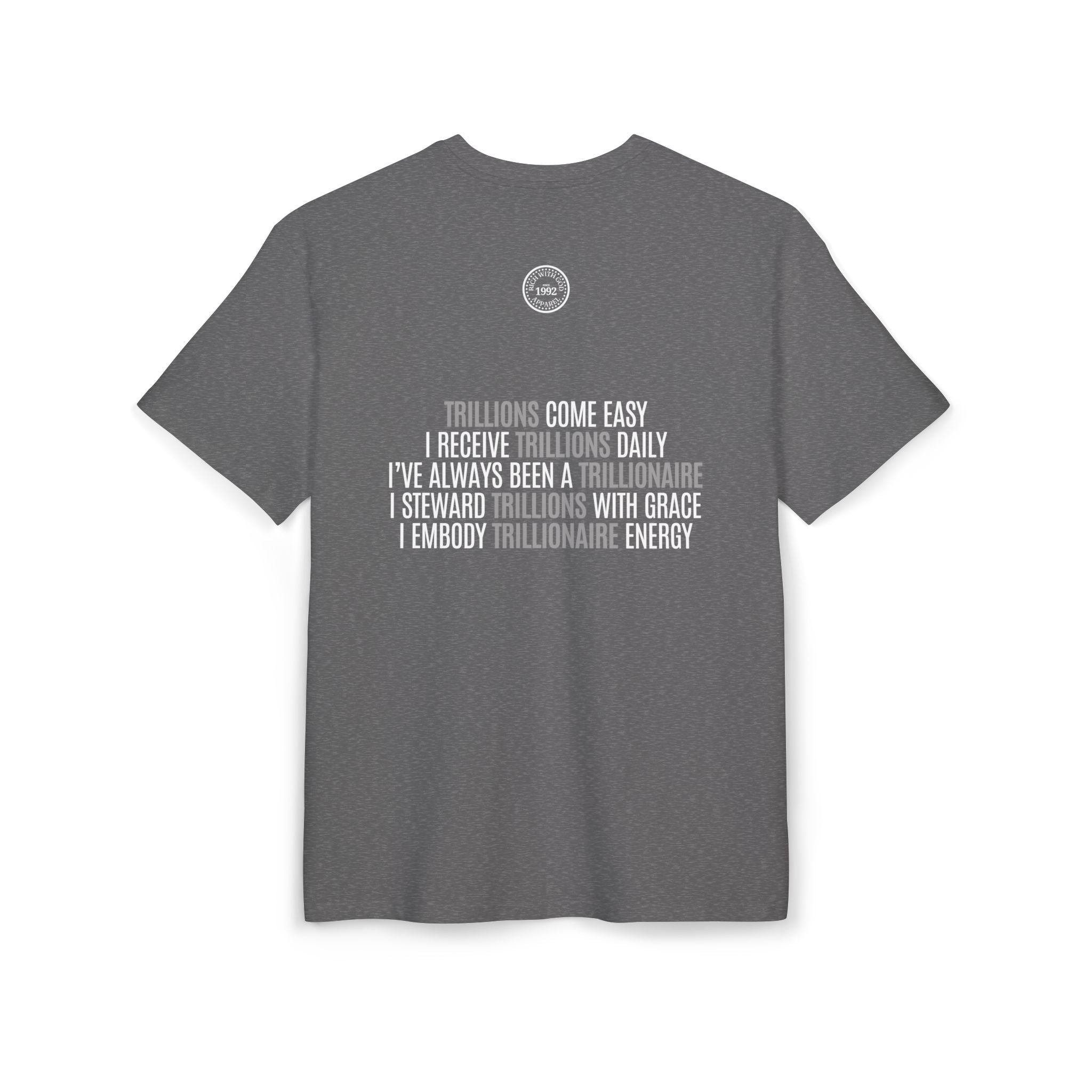 God Made Trillionaire Oversized Graphic Tee