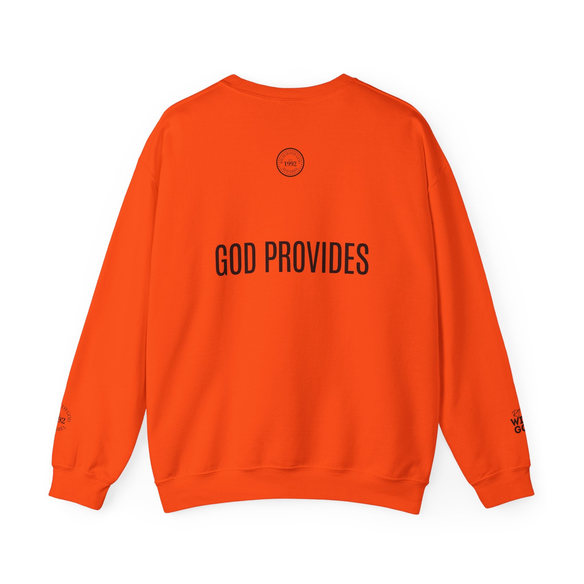 Rich With God Matthew 6:33 Crewneck Sweatshirt