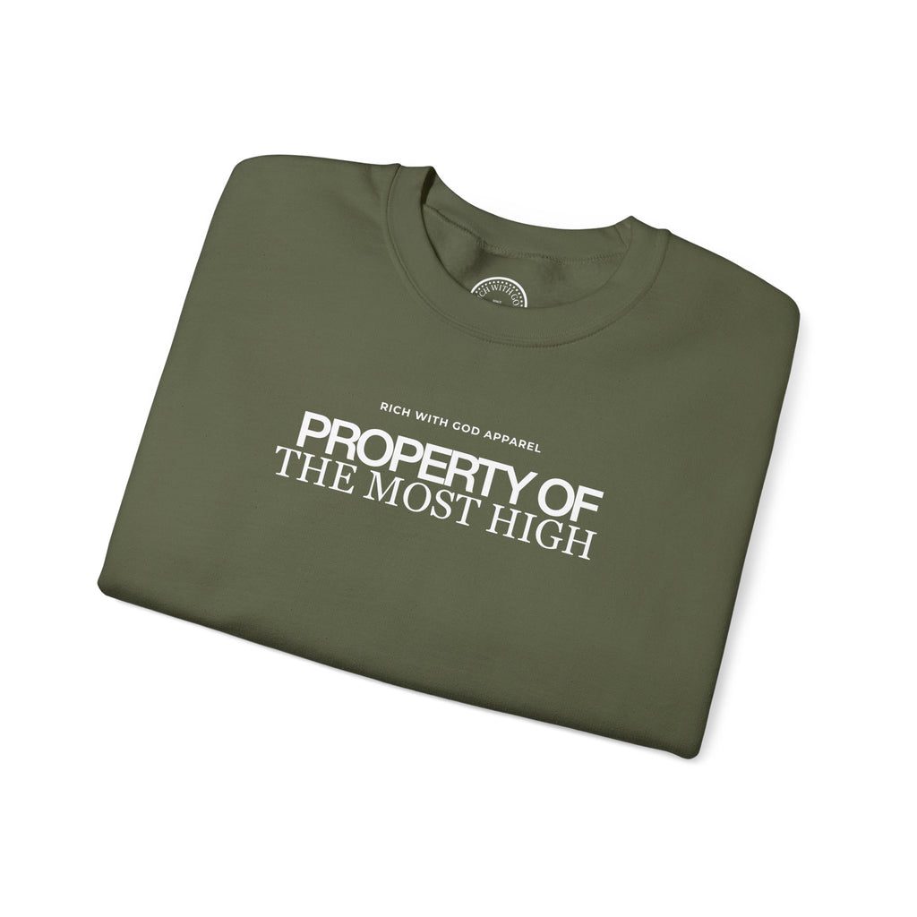 Property of the Most High Crewneck Sweatshirt