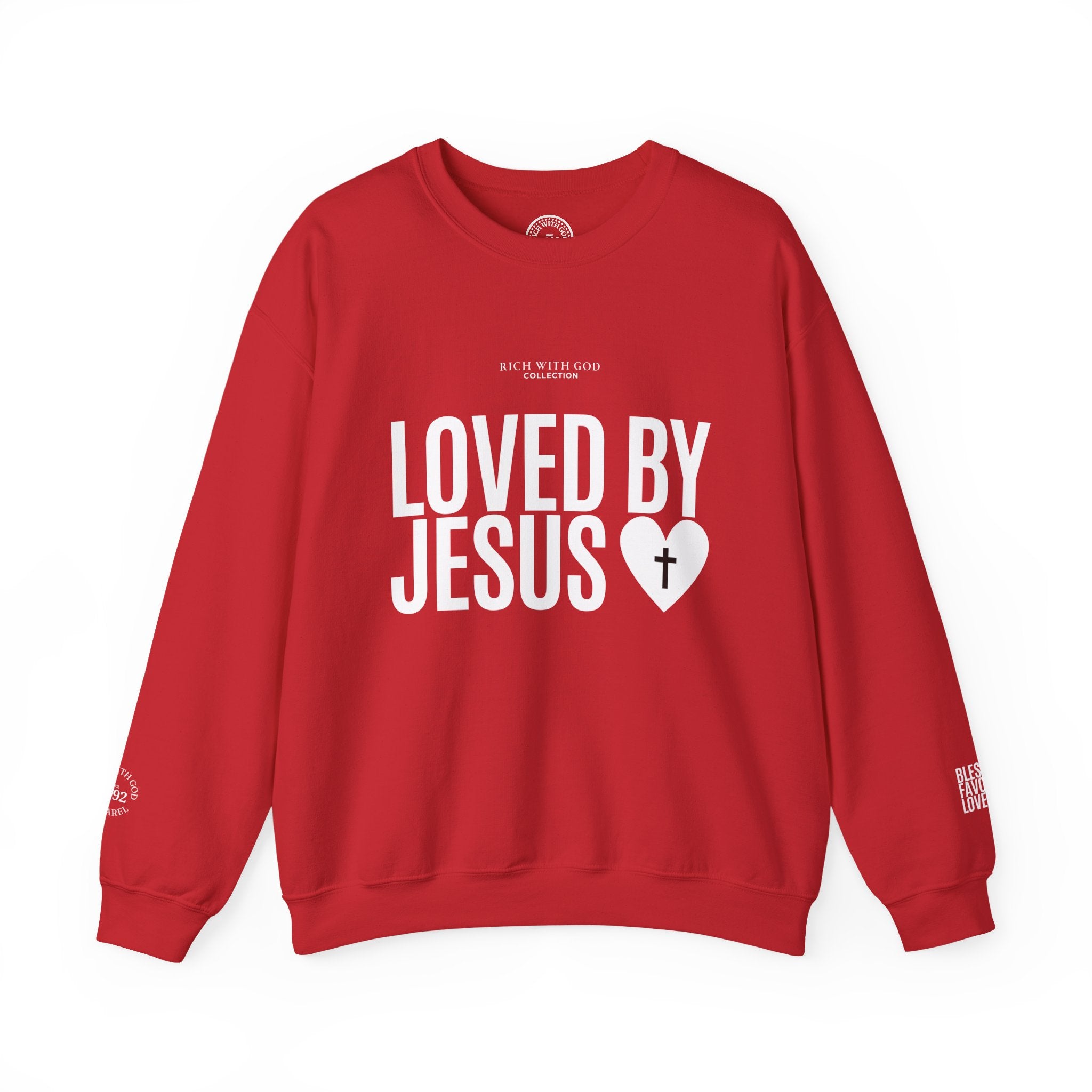 Loved By Jesus Crewneck Sweatshirt