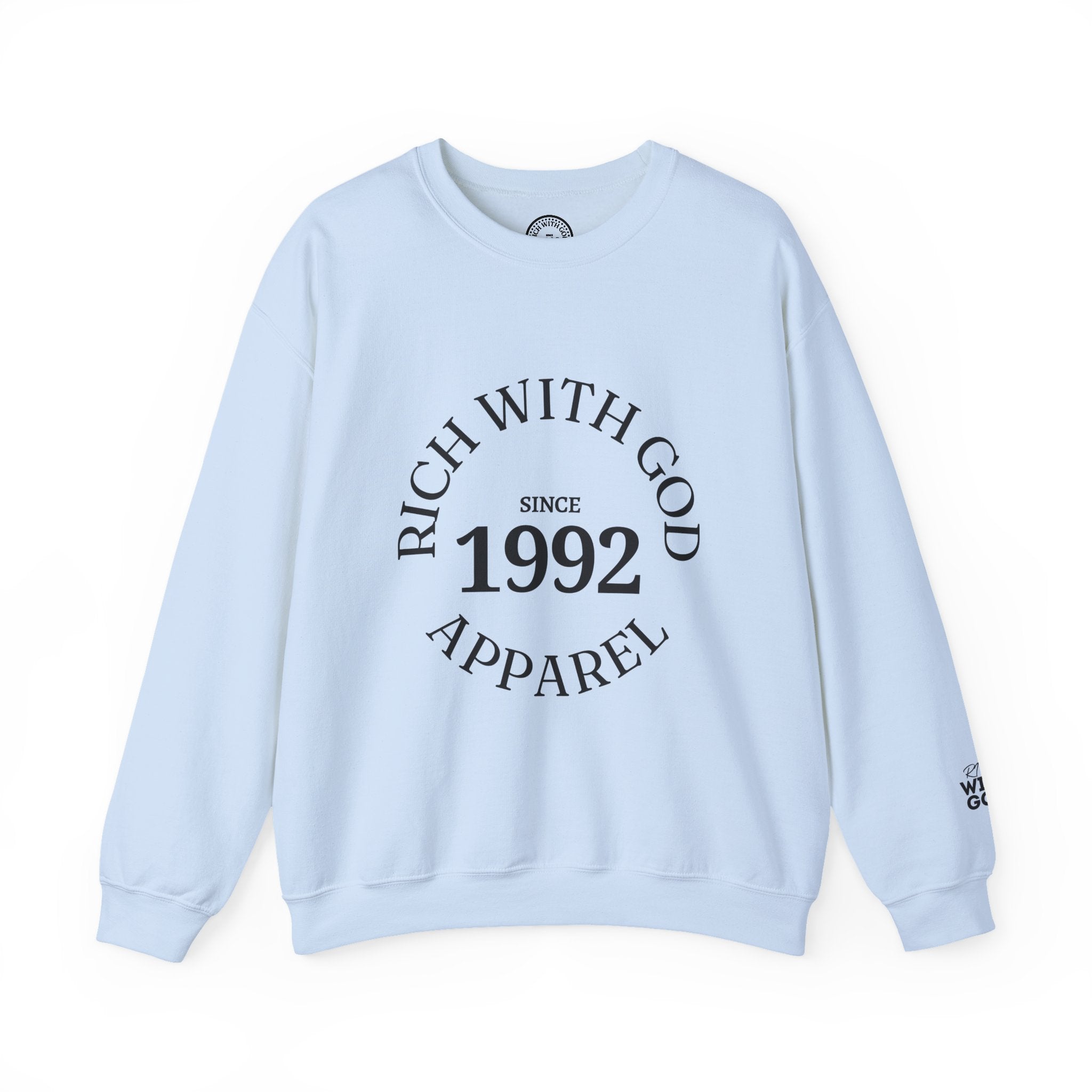 Rich With God Original Crewneck — God Provides Edition