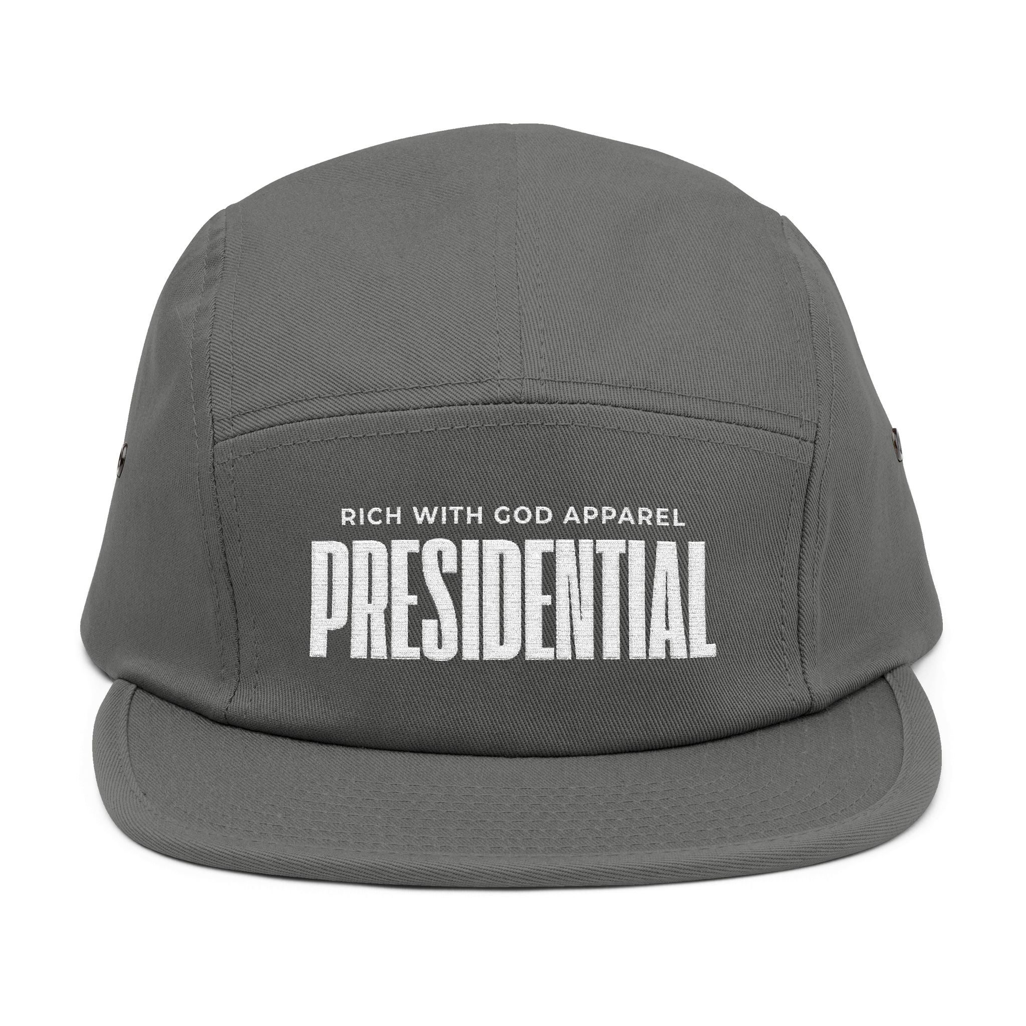 Presidential 5 Panel Cap (Embroidery)