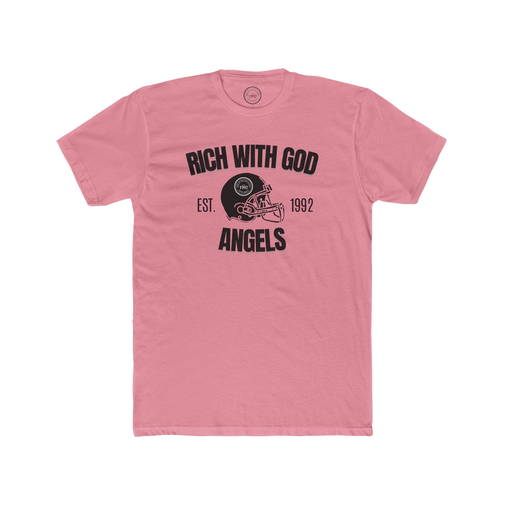 Rich With God Angels Crew Tee