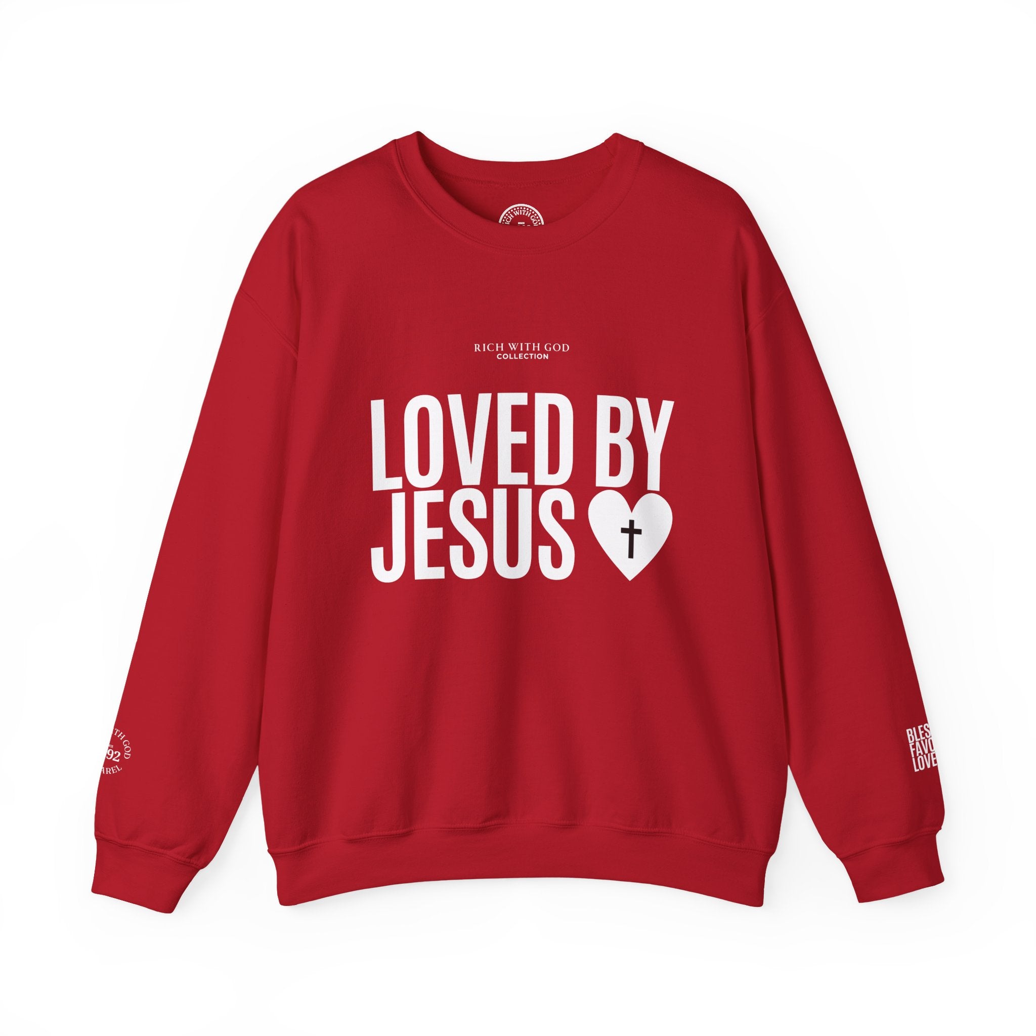 Loved By Jesus Crewneck Sweatshirt