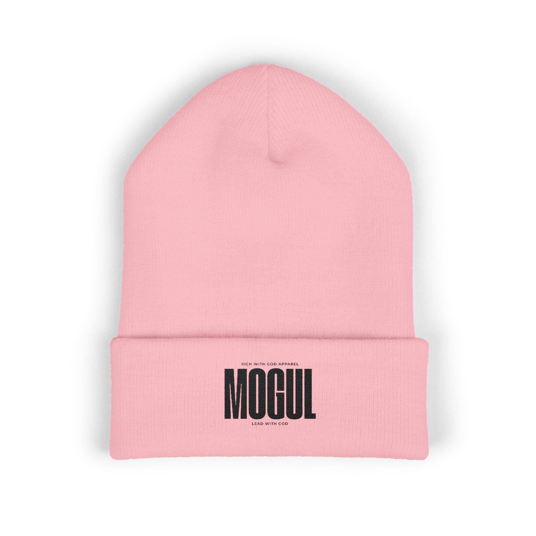 Mogul Embroidered Cuffed Beanie