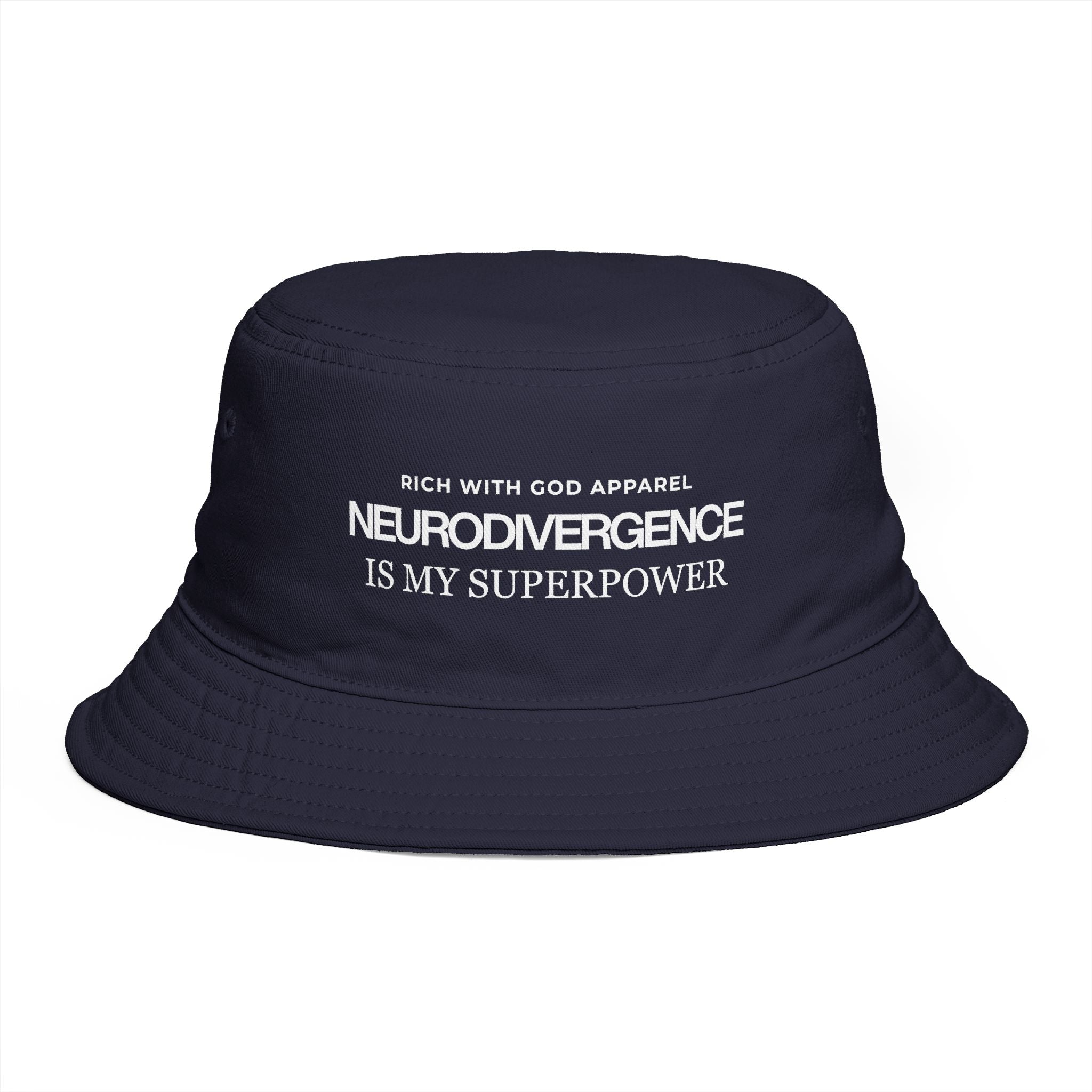 Neurodivergence is My Superpower Bucket Hat