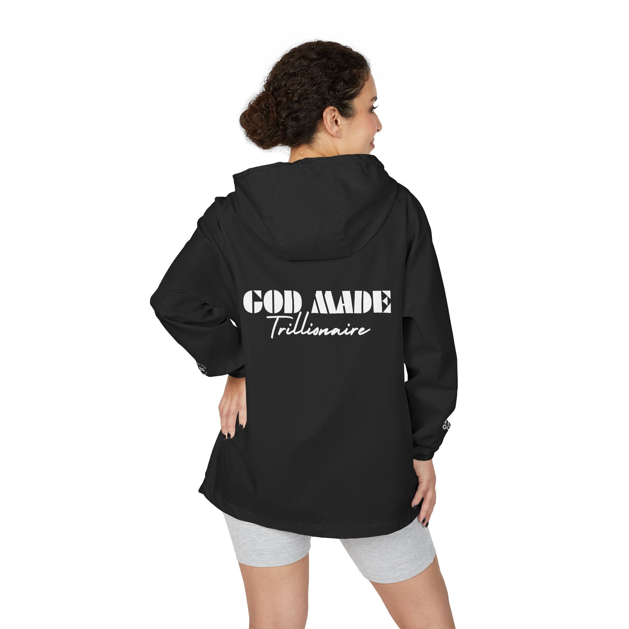 God Made Trillionaire Windbreaker Jacket