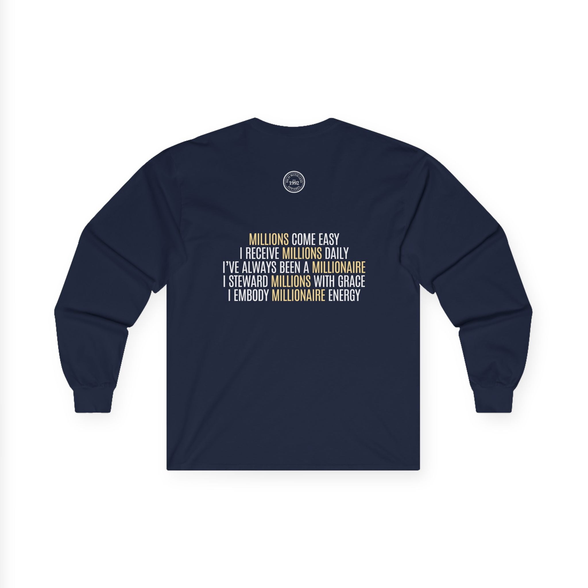 Kingdom Millionaire Long Sleeve Tee