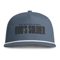 God's Soldier Sunwashed Rope Cap