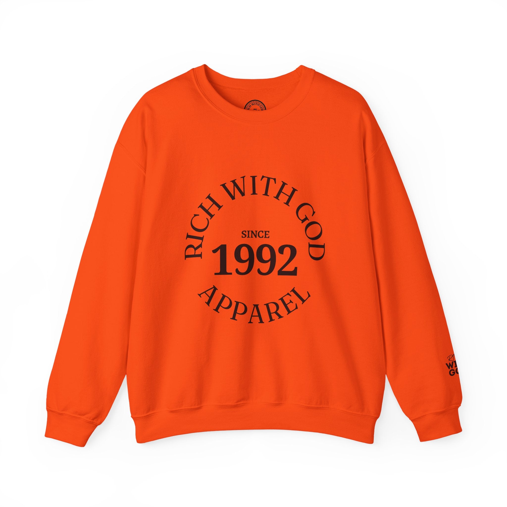 Rich With God Original Crewneck — God Provides Edition