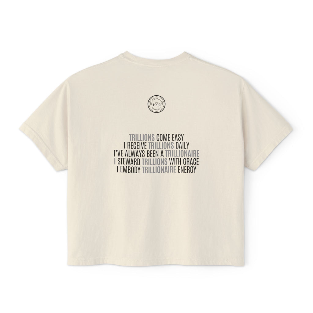 God Made Trillionaire Women's Boxy Tee