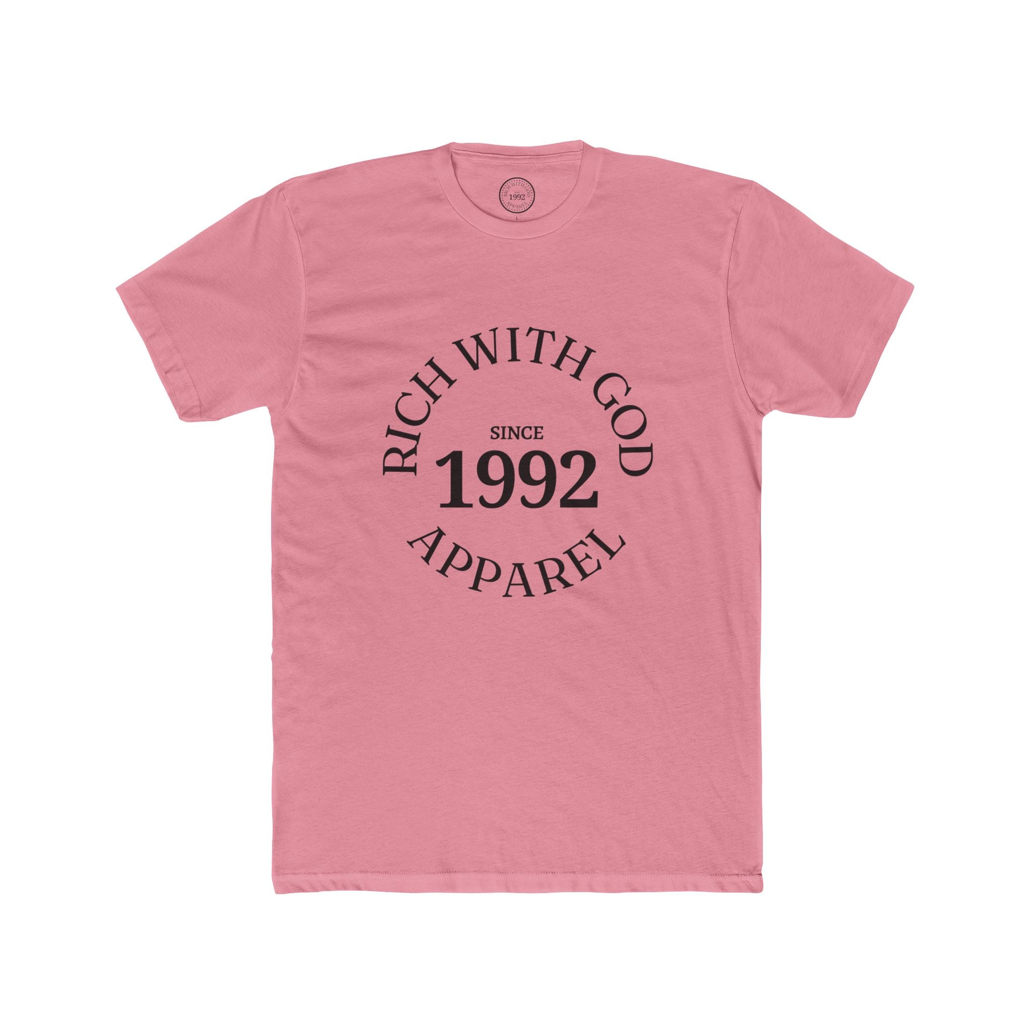 Rich With God Original Crew Tee — God Provides Edition