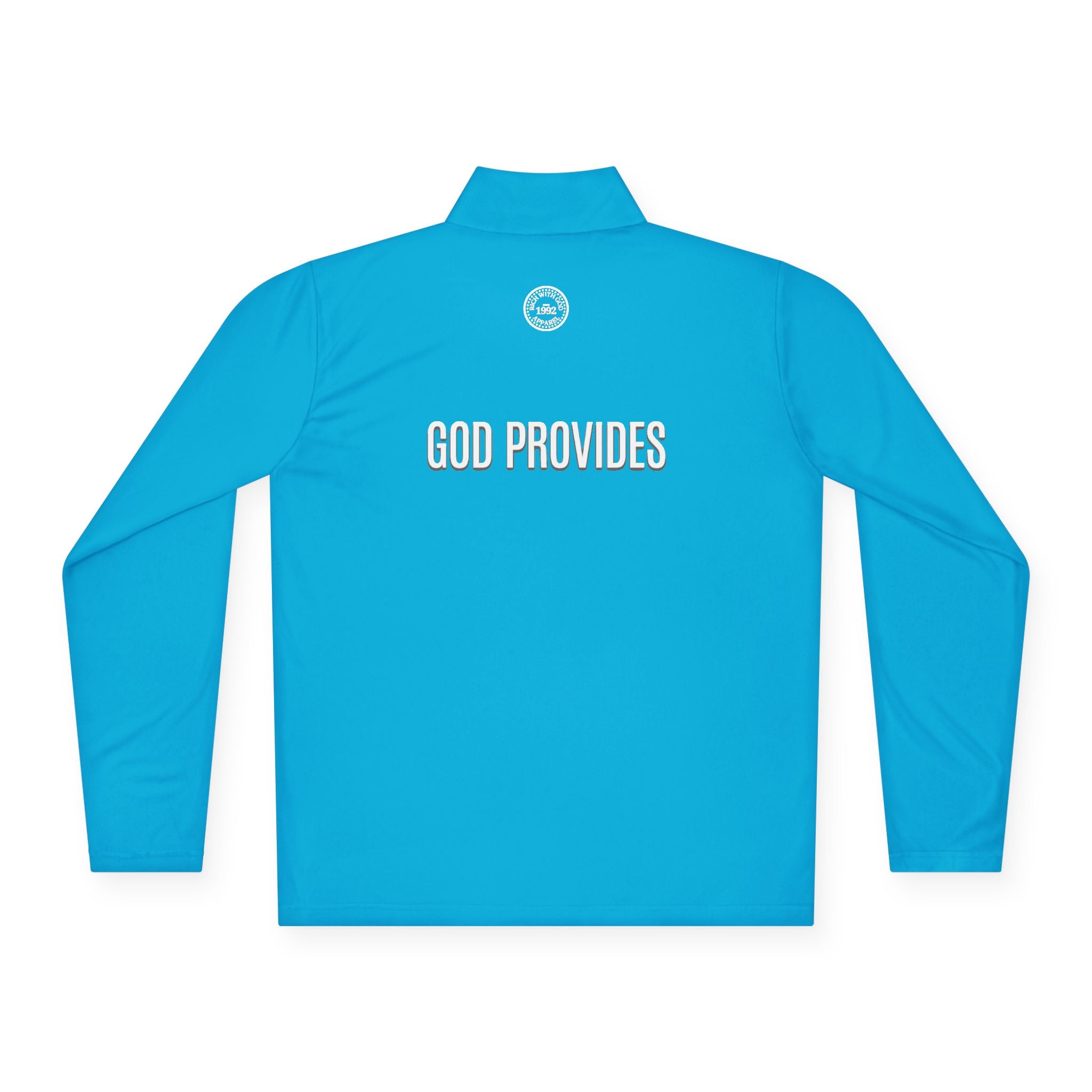 Rich With God Unisex Quarter-Zip Pullover