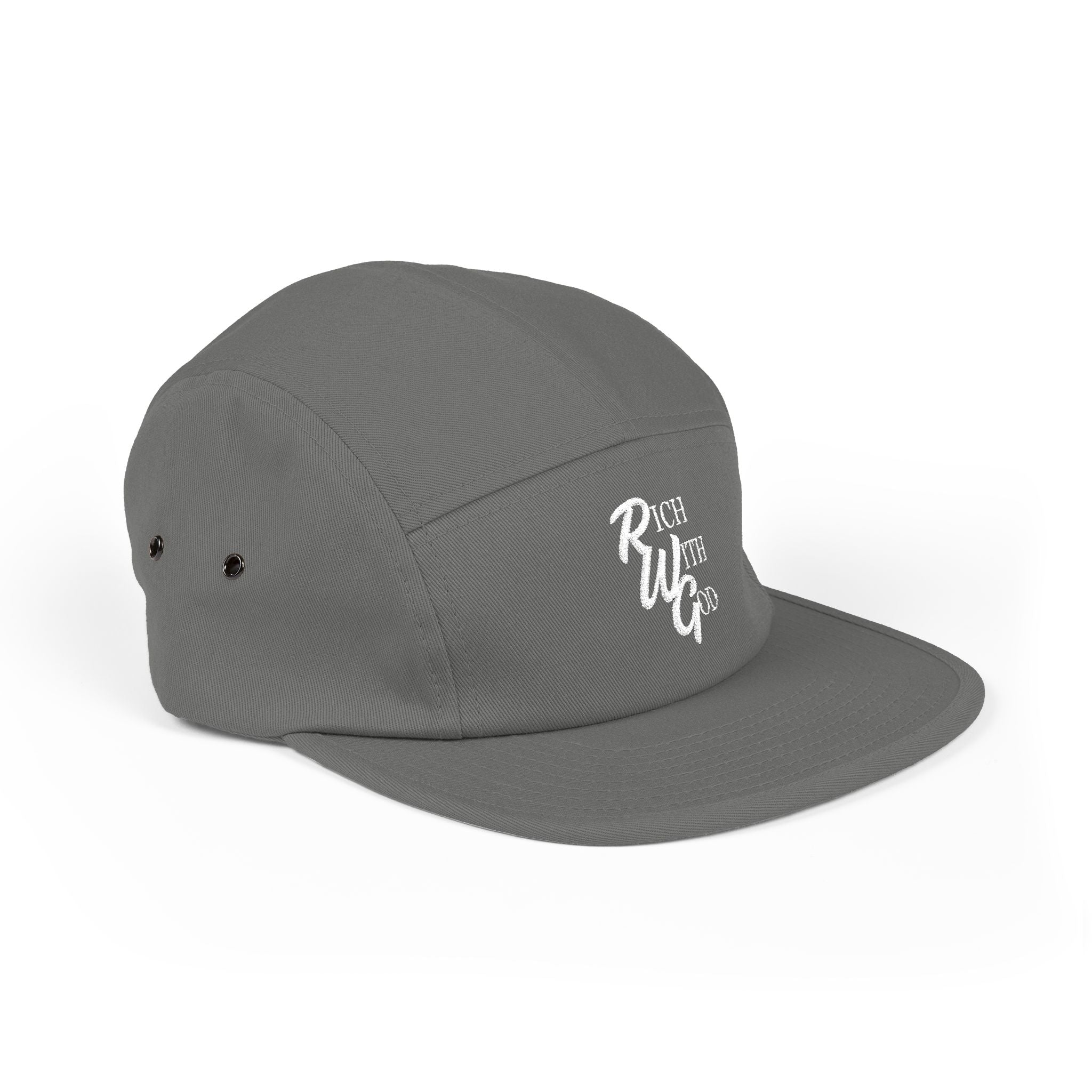 RWG – Rich With God Panel Cap (Embroidery)