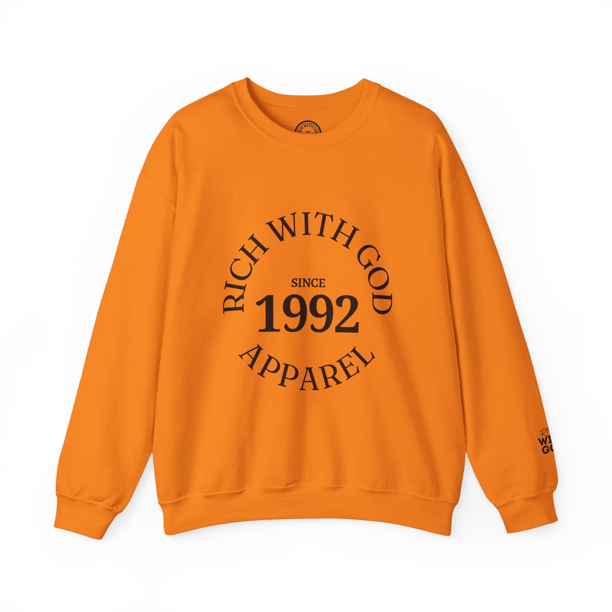 Rich With God Original Crewneck — God Provides Edition