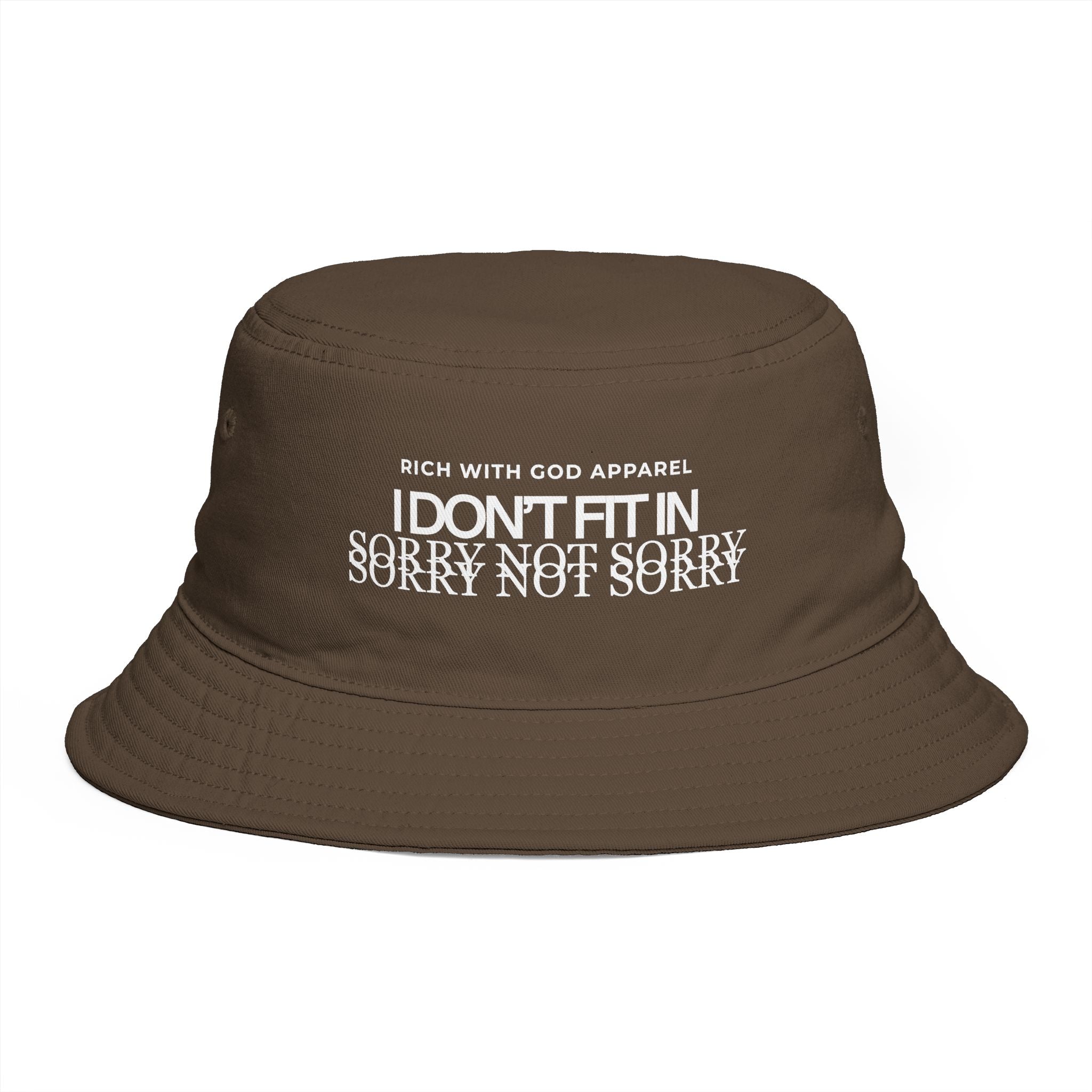 I Don't Fit In Bucket Hat