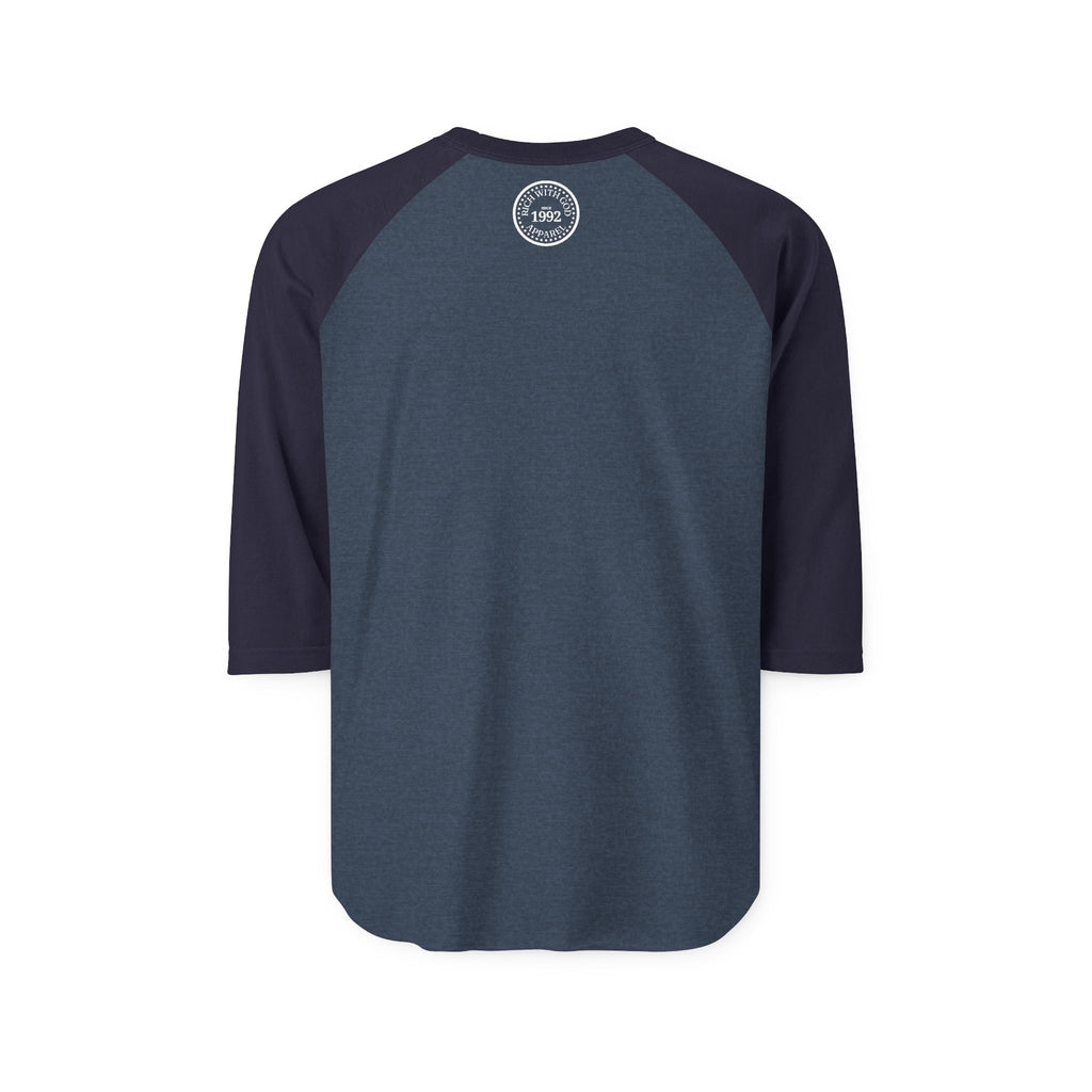 Gossip is a Low Vibrational Activity Unisex Three-Quarter Sleeve Raglan Shirt