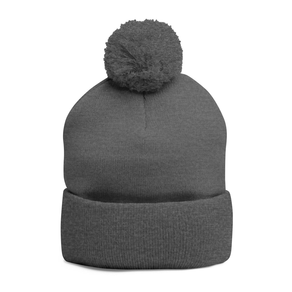 God's Soldier Embroidered Pom-Pom Beanie