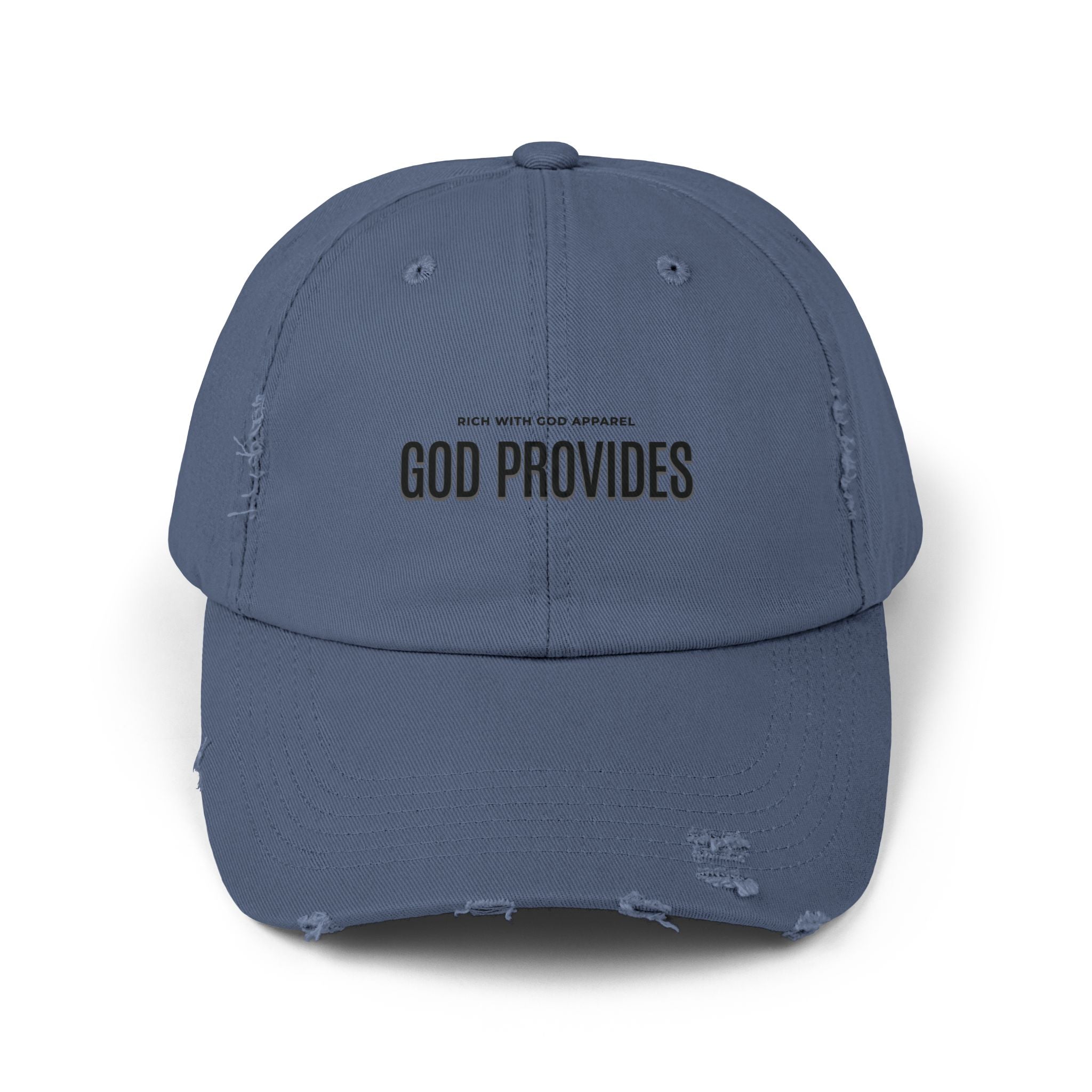 God Provides Unisex Distressed Cap