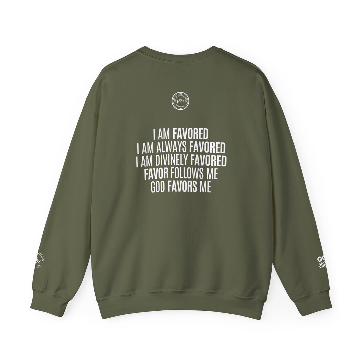 I Am Divinely Favored Crewneck Sweatshirt