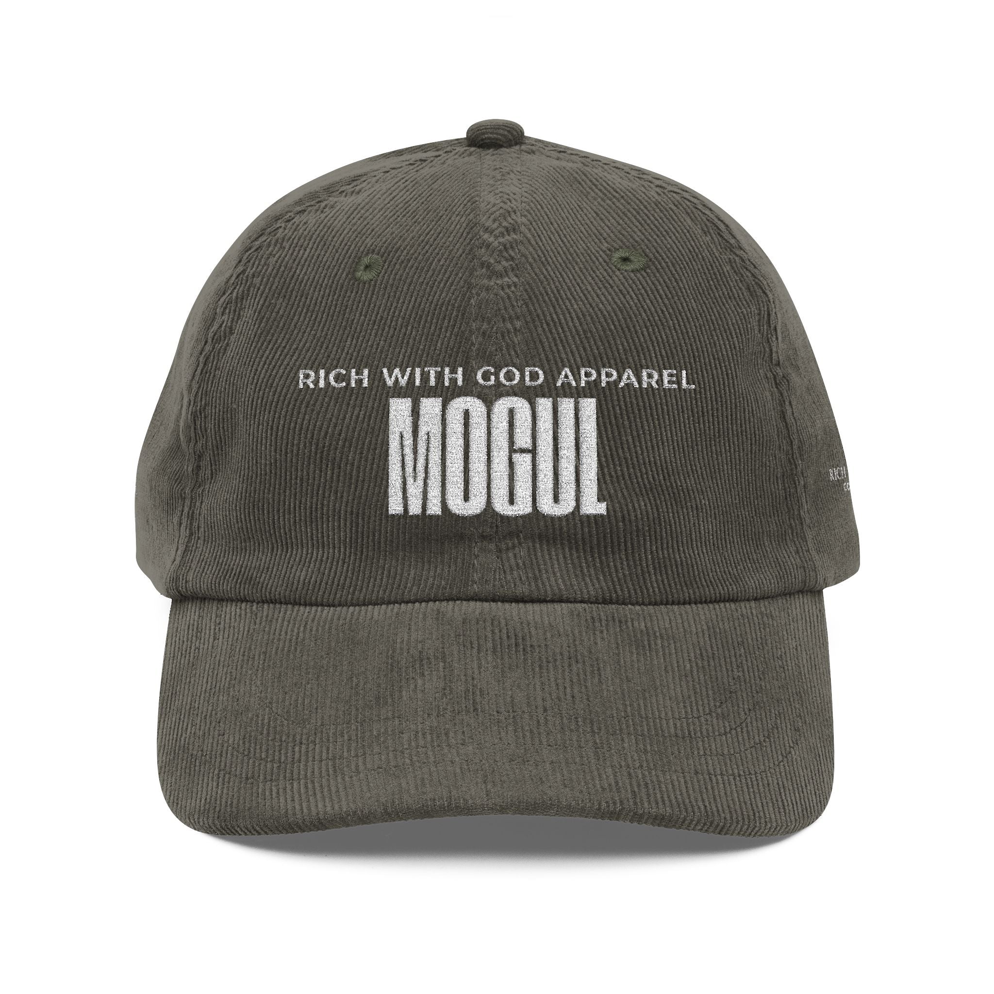 Mogul Vintage Corduroy Cap (Embroidery)