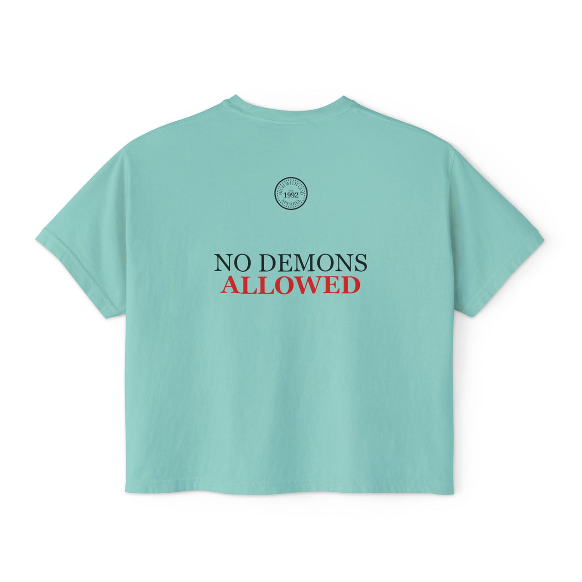 Demon Free Zone Women's Boxy Tee