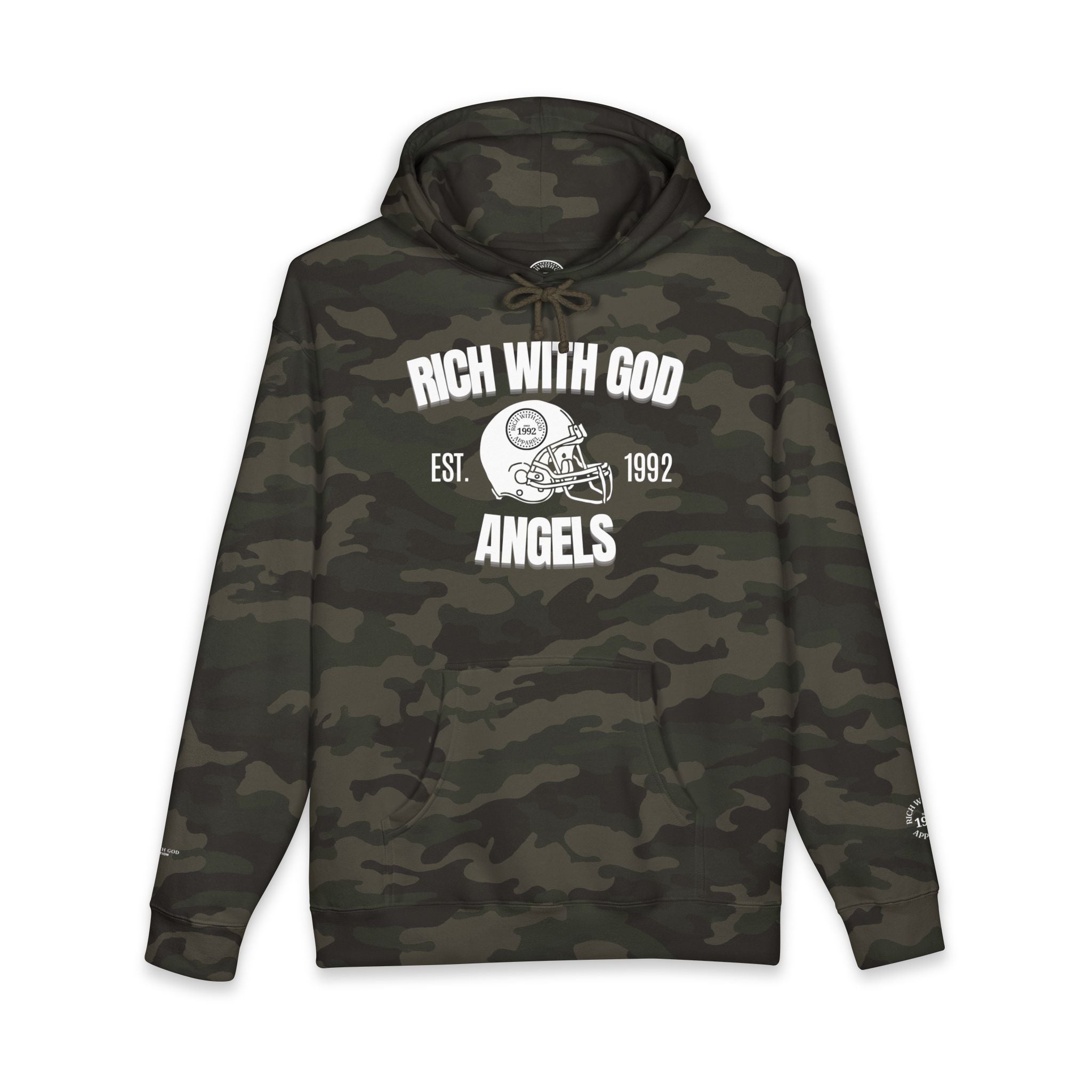 Rich With God Angels Hoodie