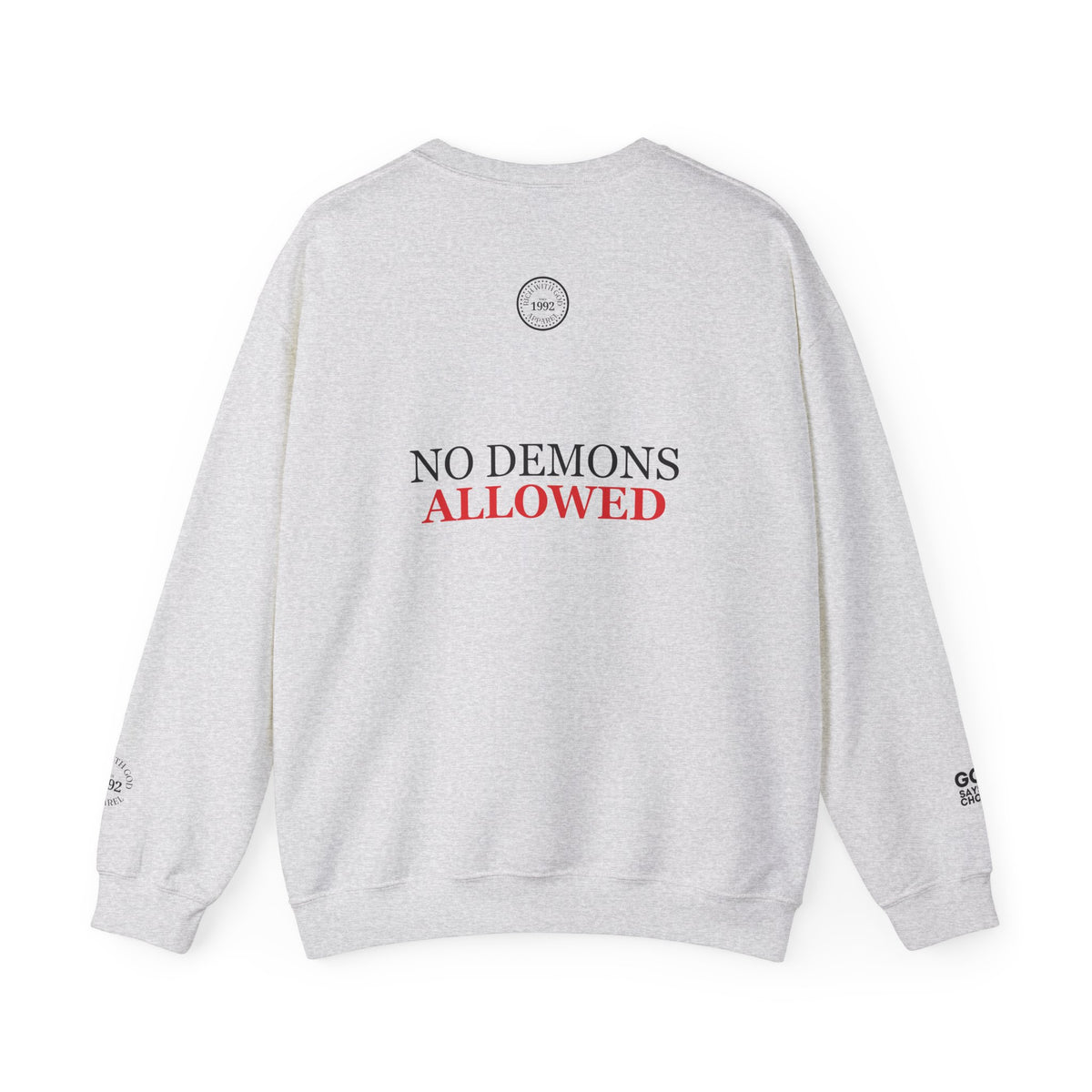 Demon Free Zone Crewneck Sweatshirt