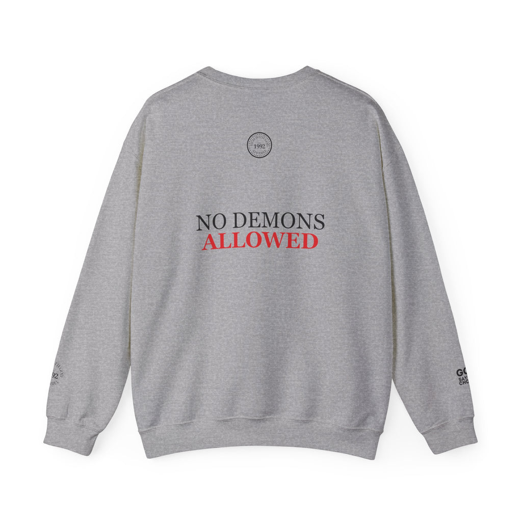 Demon Free Zone Crewneck Sweatshirt