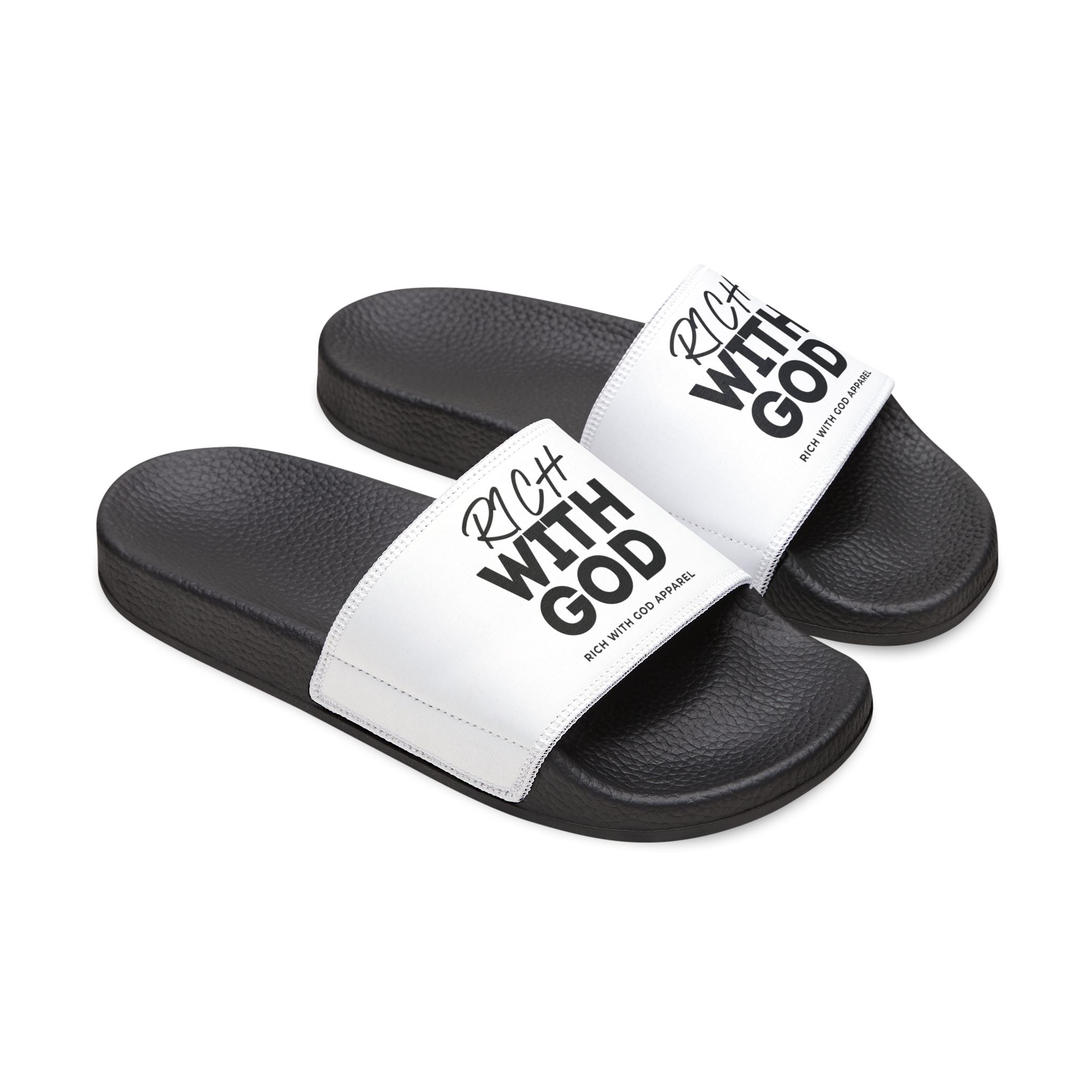 Rich With God Men's Removable-Strap Sandals