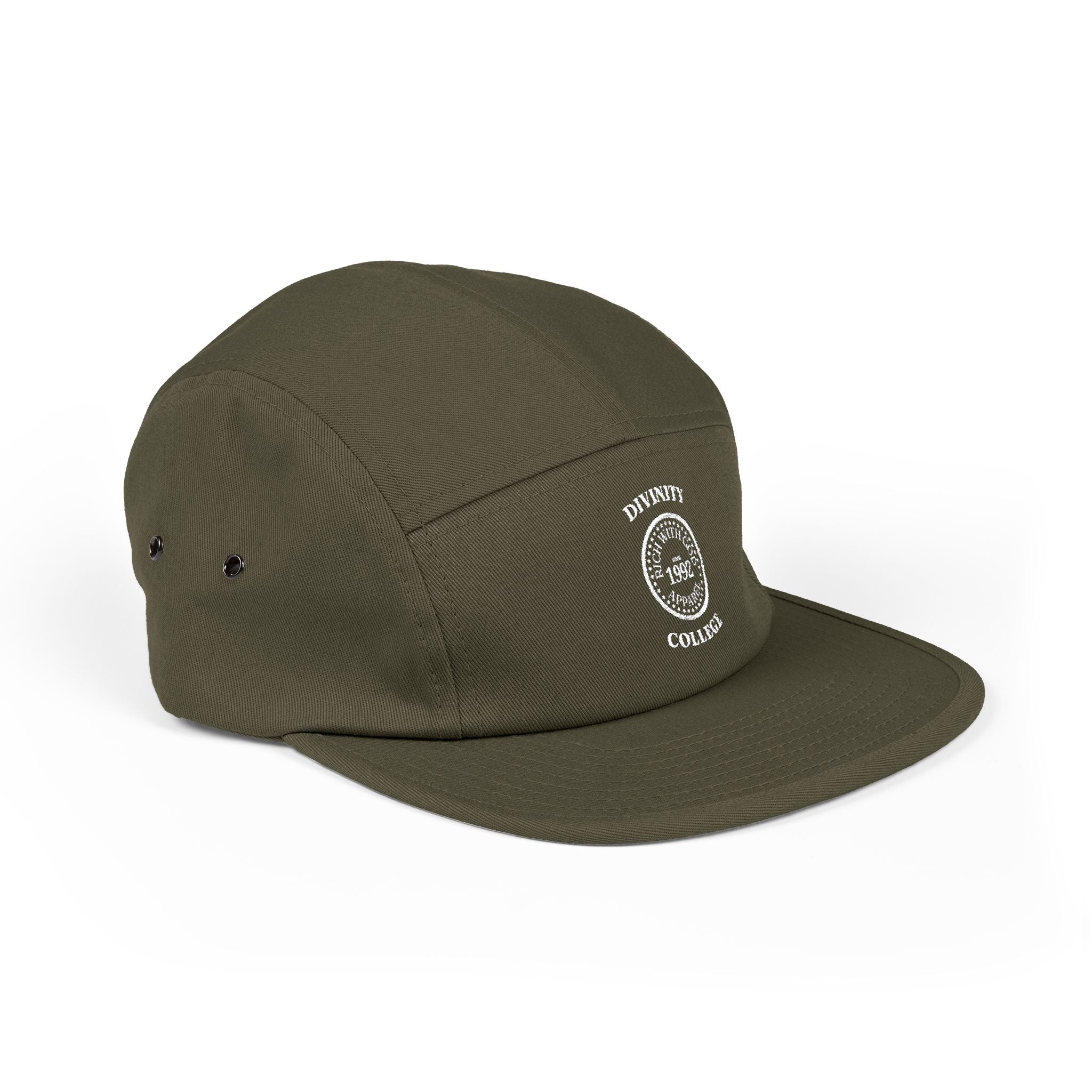 Divinity College 5 Panel Cap (Embroidery)