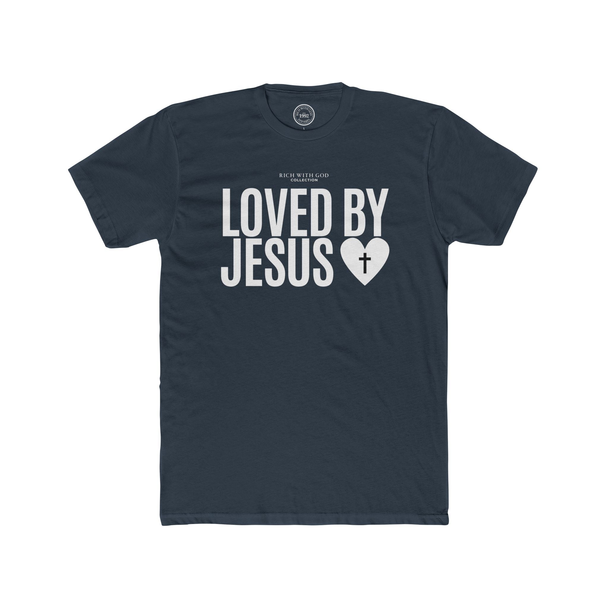 Loved By Jesus Crew Tee
