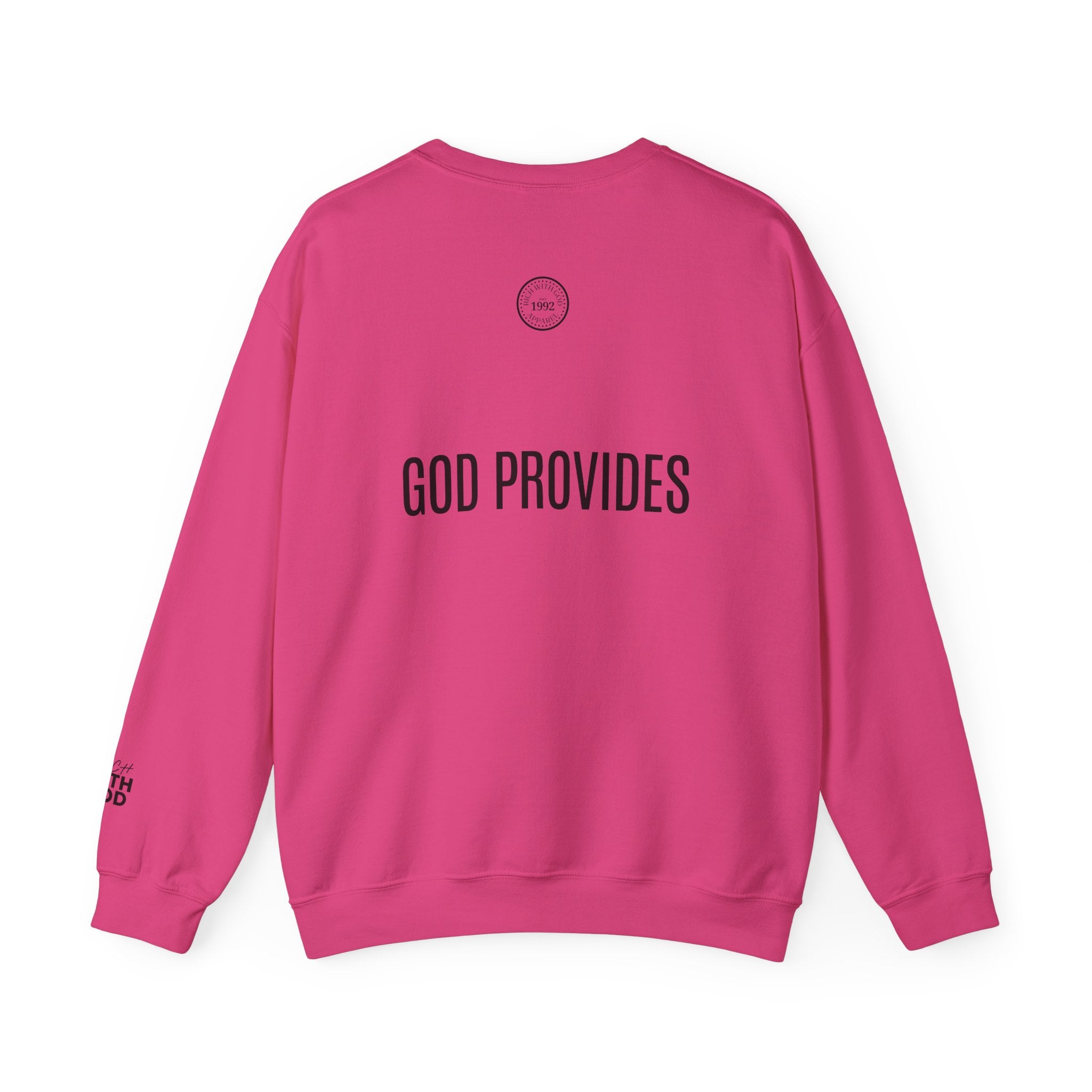 Rich With God Original Crewneck — God Provides Edition