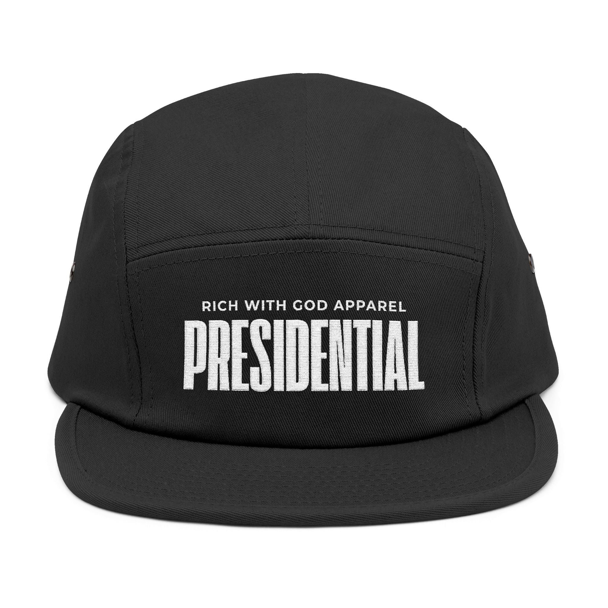 Presidential 5 Panel Cap (Embroidery)