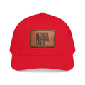 Blessed. Favored. Loved. Leather Patch Baseball Cap