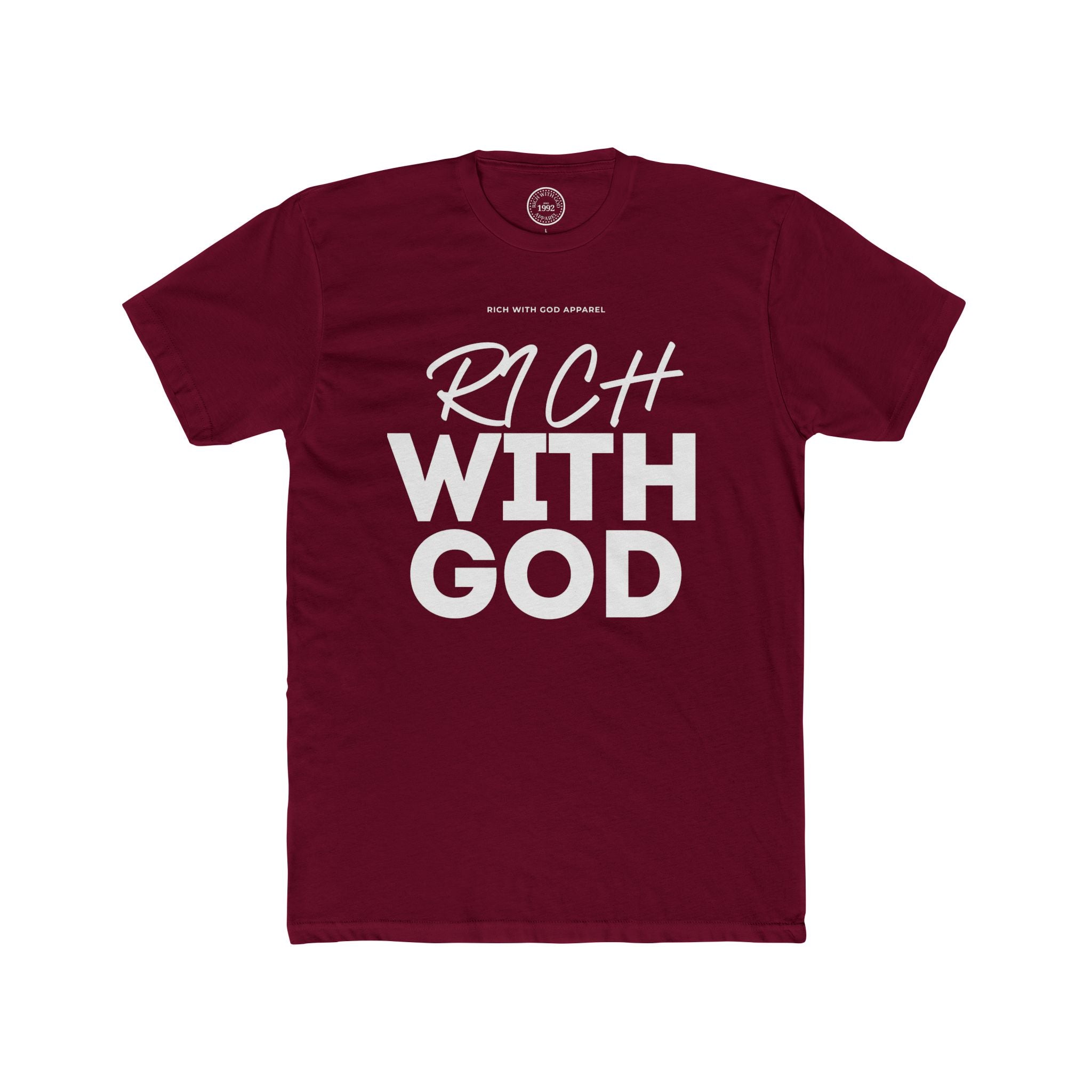 Rich With God Crew Tee
