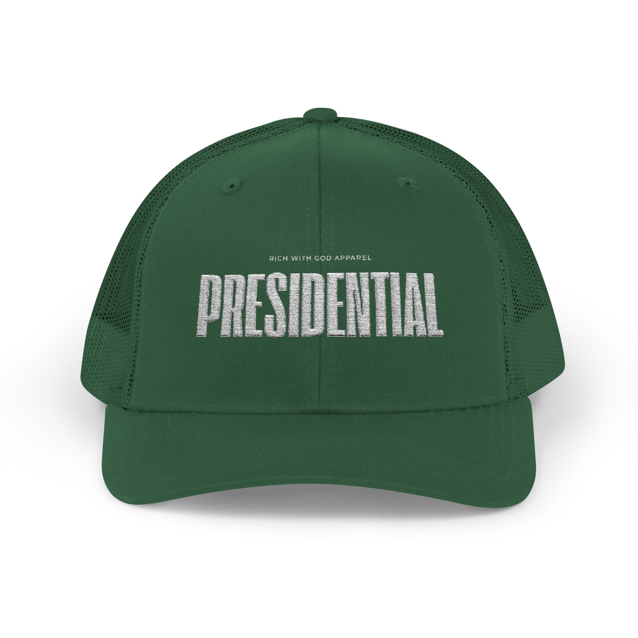 Presidential Snapback Trucker Cap