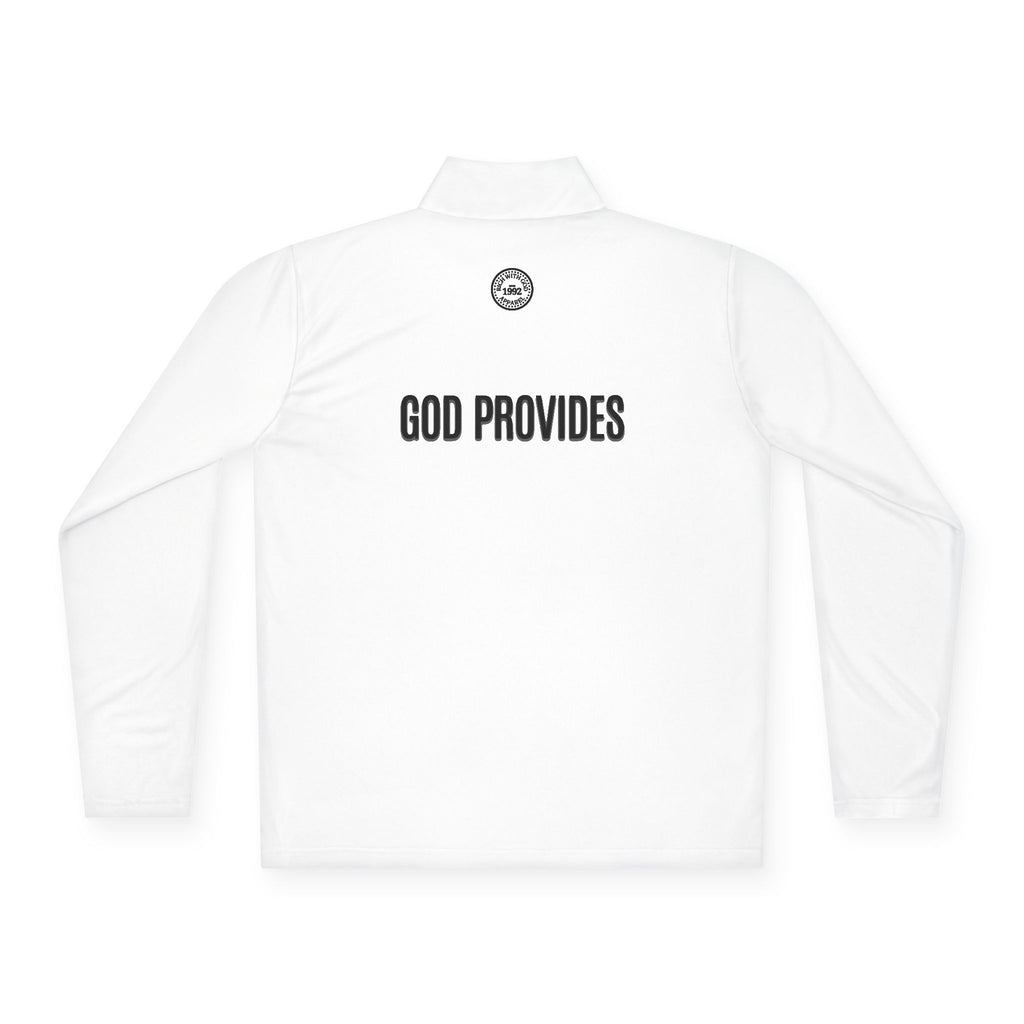 Rich With God Unisex Quarter-Zip Pullover