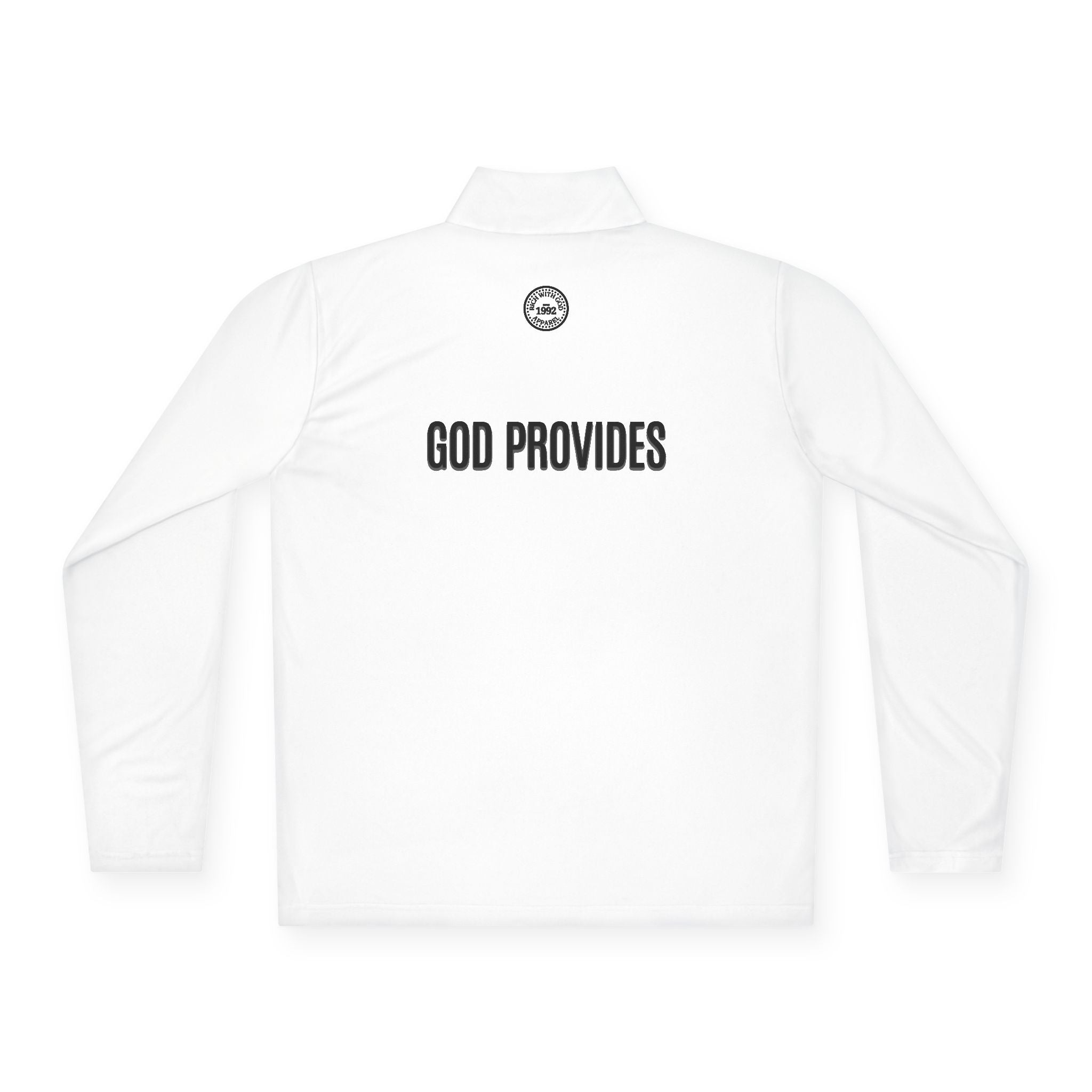 Rich With God Unisex Quarter-Zip Pullover