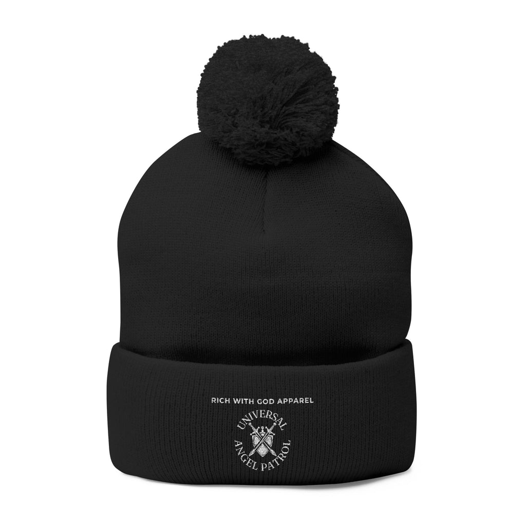 Universal Angel Patrol Embroidered Pom-Pom Beanie