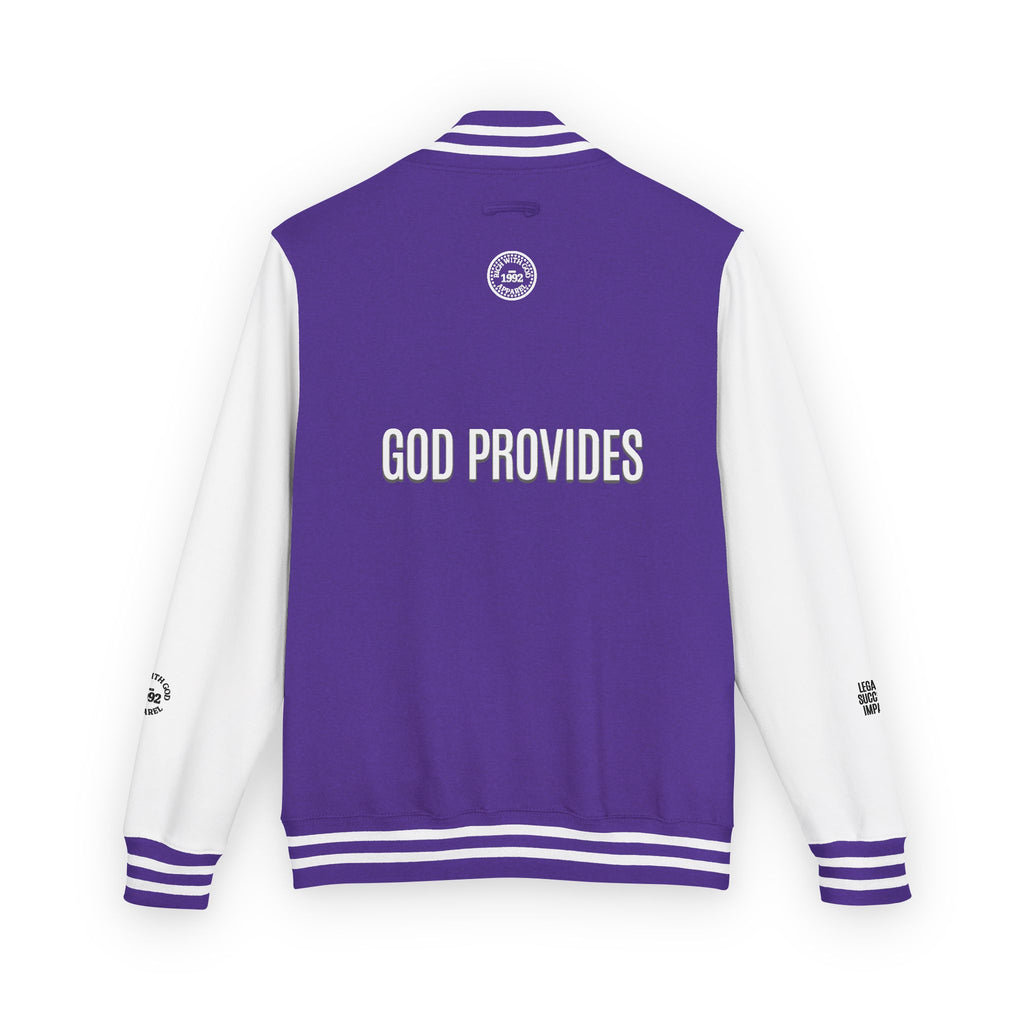 RWG - Rich With God Varsity Letterman Jacket