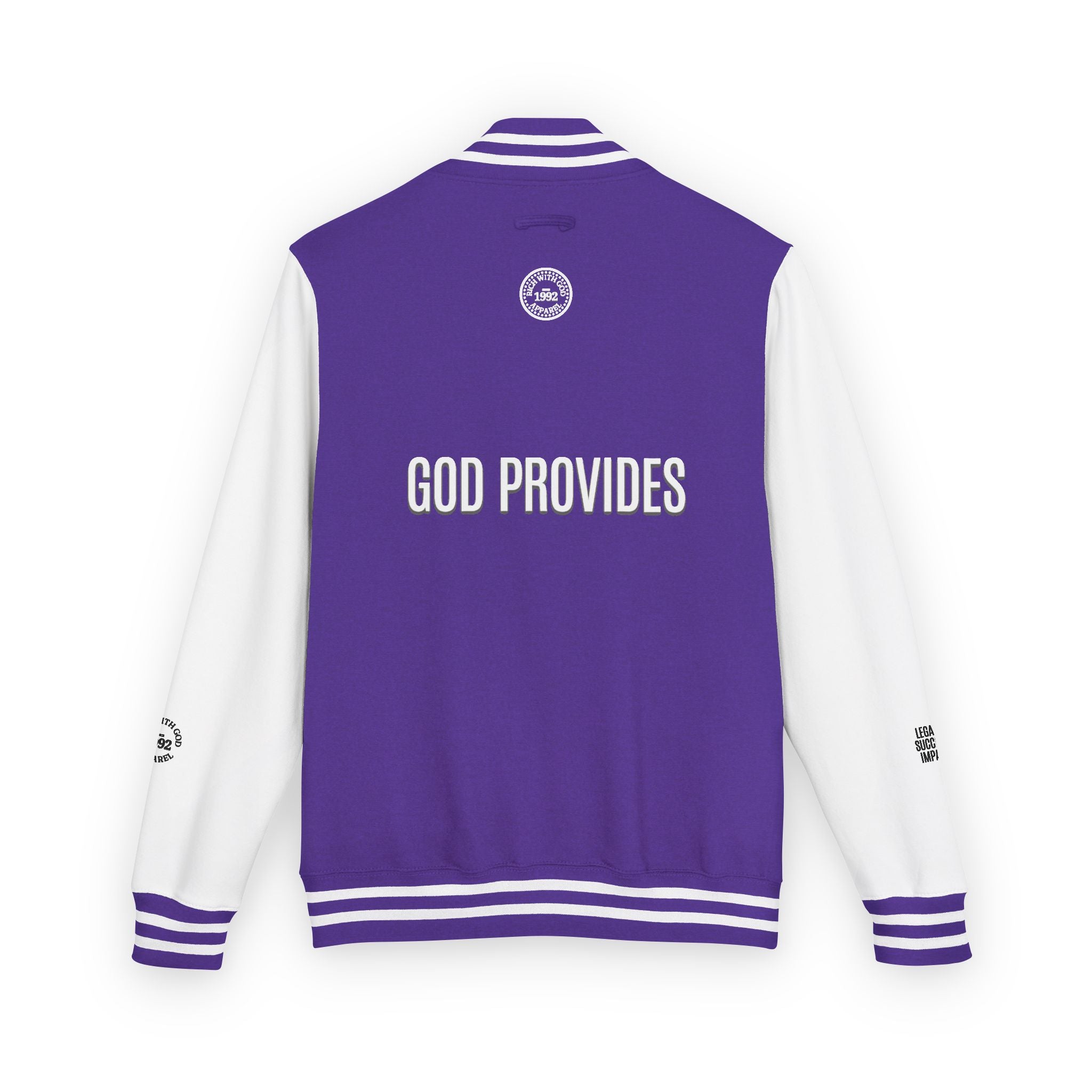 RWG - Rich With God Varsity Letterman Jacket